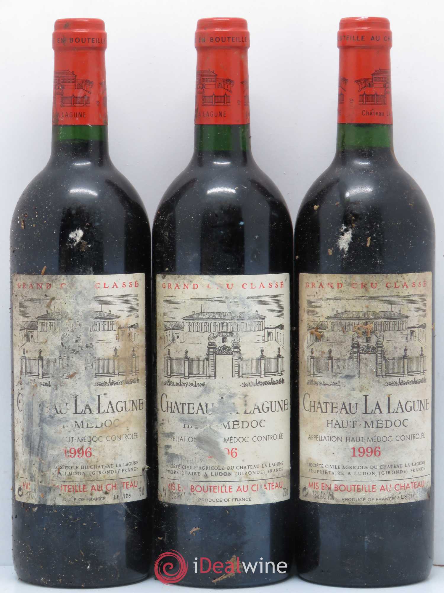 Château la Lagune 3ème Grand Cru Classé 1996 - Lot de 12 bouteilles - 3