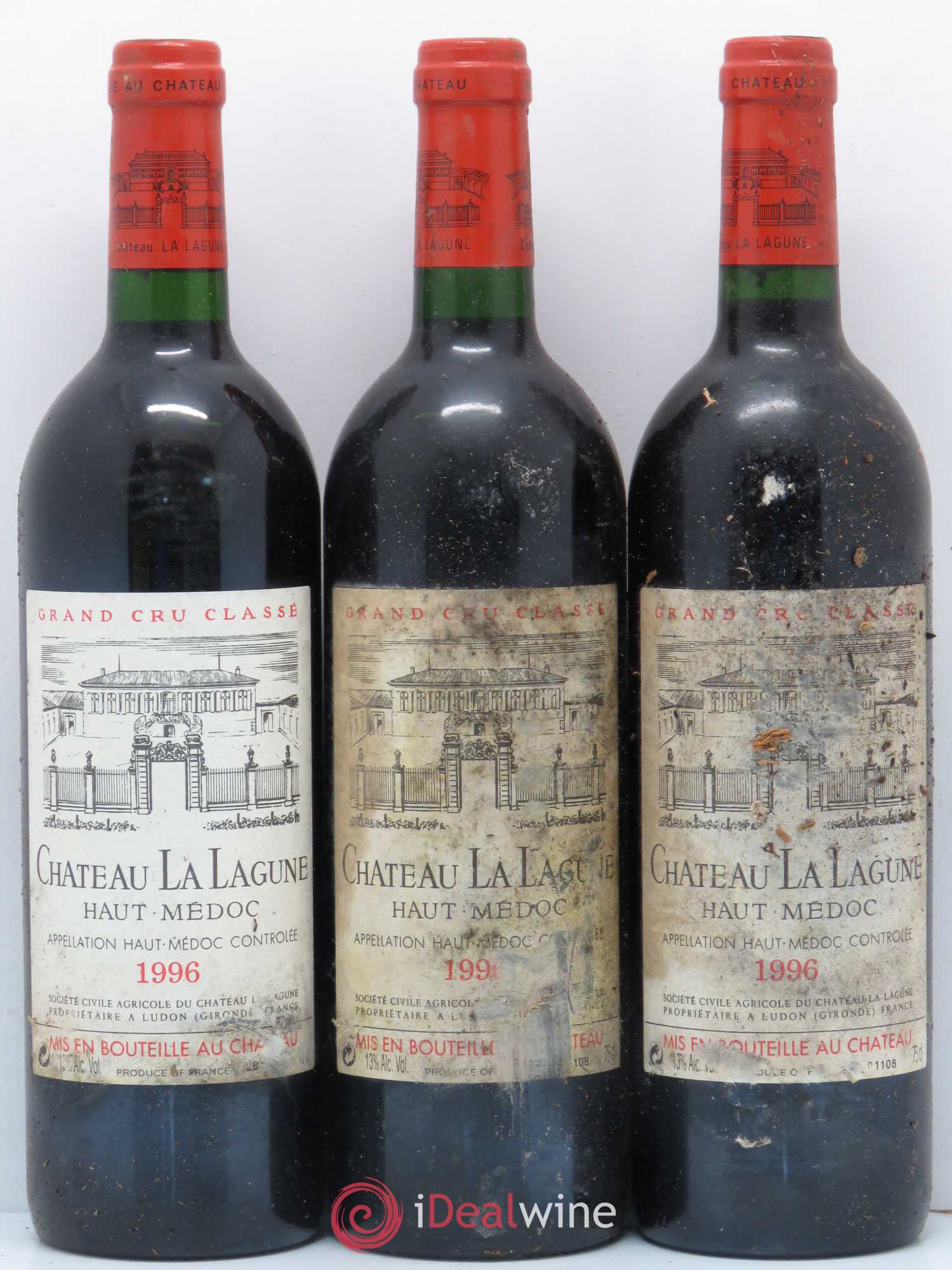 Château la Lagune 3ème Grand Cru Classé 1996 - Lot de 12 bouteilles - 4