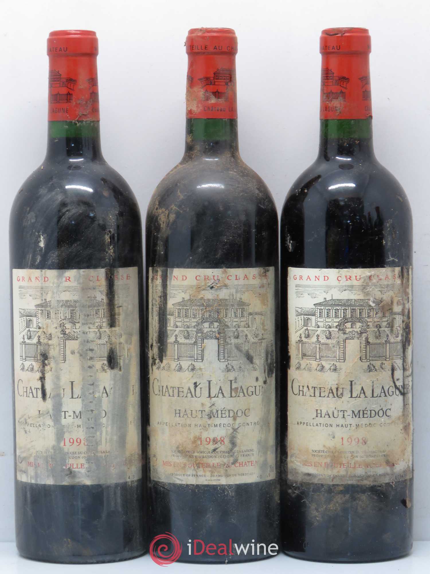 Château la Lagune 3ème Grand Cru Classé 1998 - Lot de 6 bouteilles - 1