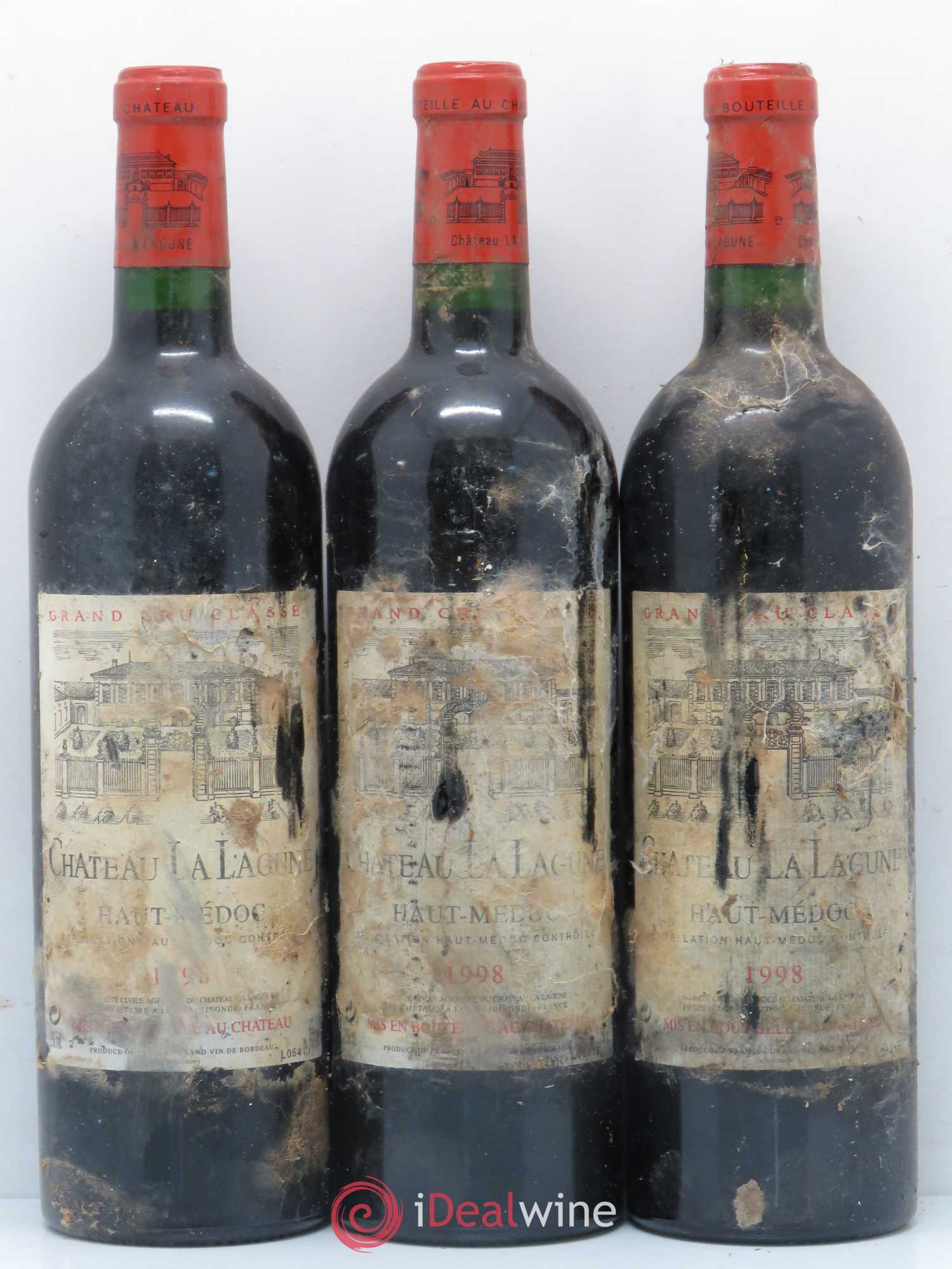 Château la Lagune 3ème Grand Cru Classé 1998 - Lot de 6 bouteilles - 2