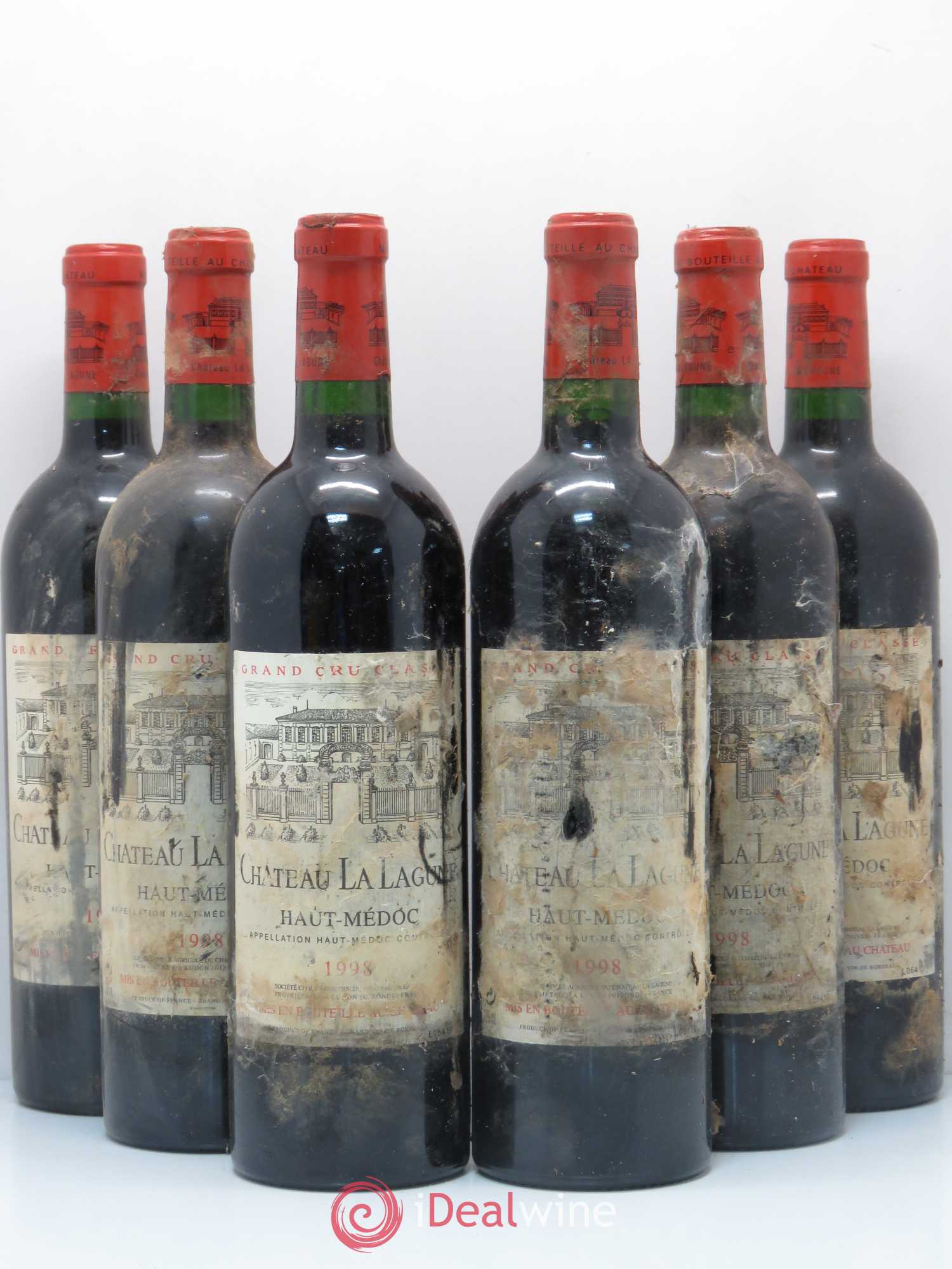 Château la Lagune 3ème Grand Cru Classé 1998 - Lot de 6 bouteilles - 0