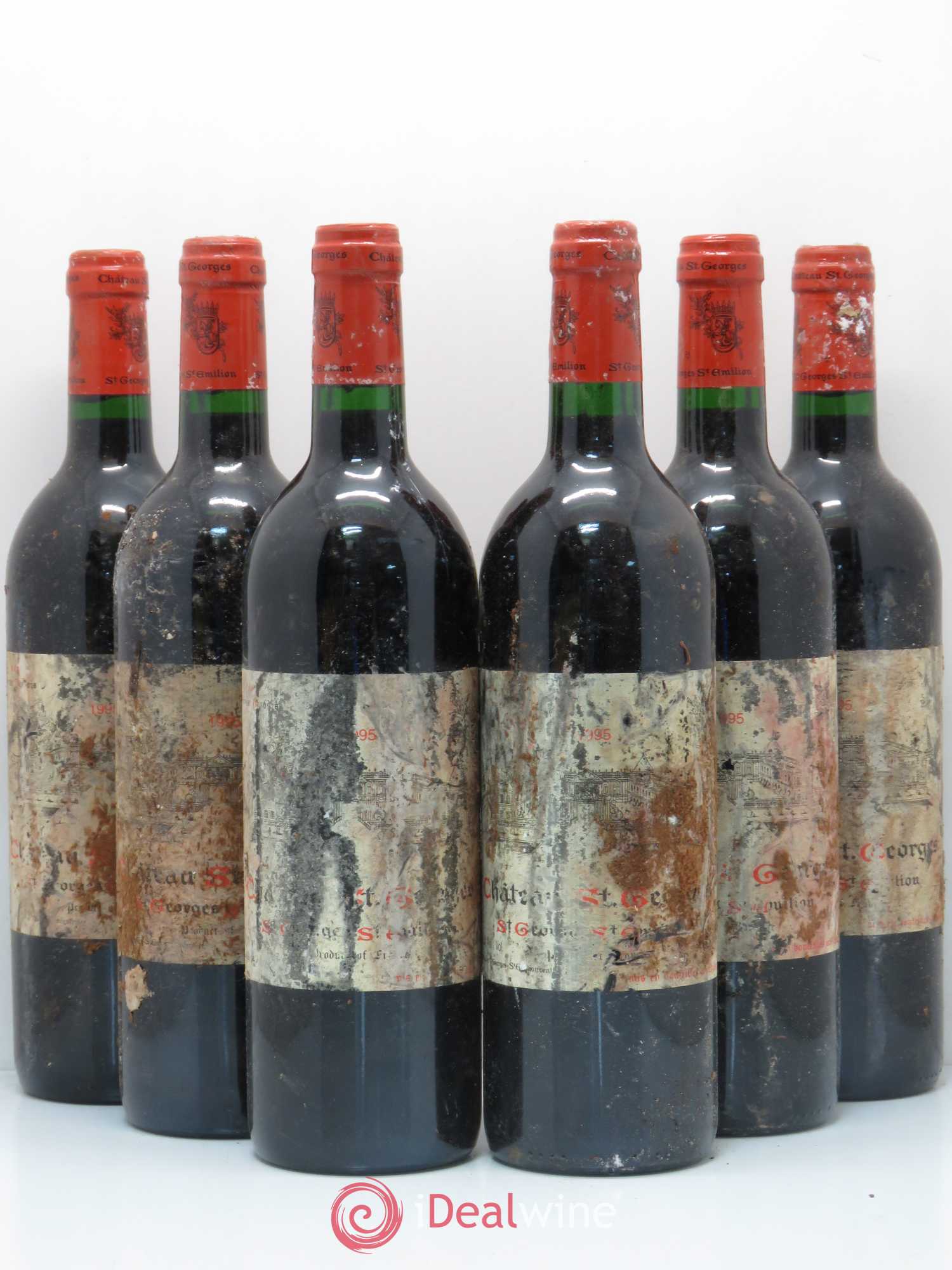 Château Saint-Georges 1995 - Lot de 6 bouteilles - 0