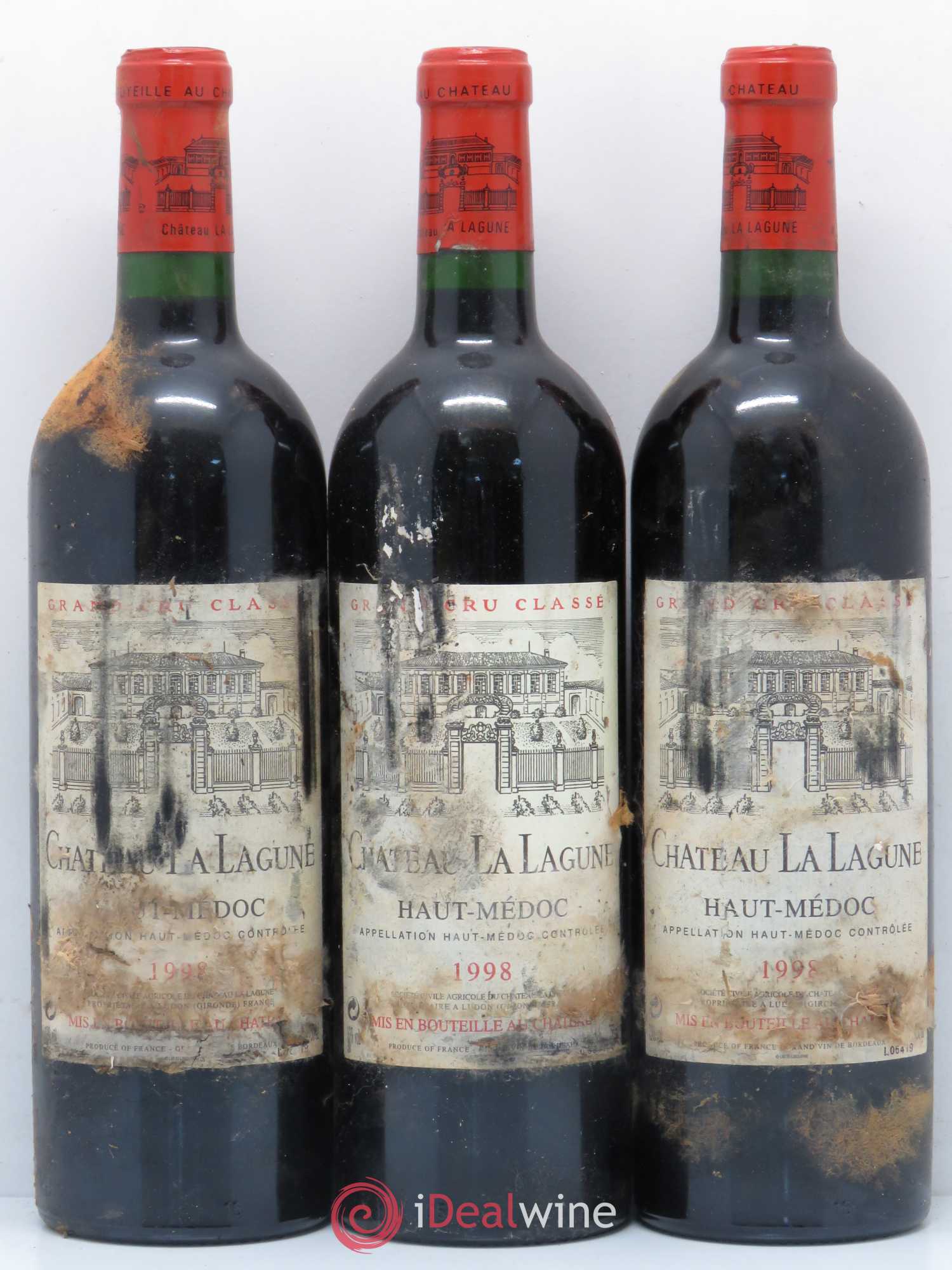 Château la Lagune 3ème Grand Cru Classé 1998 - Lot de 6 bouteilles - 2