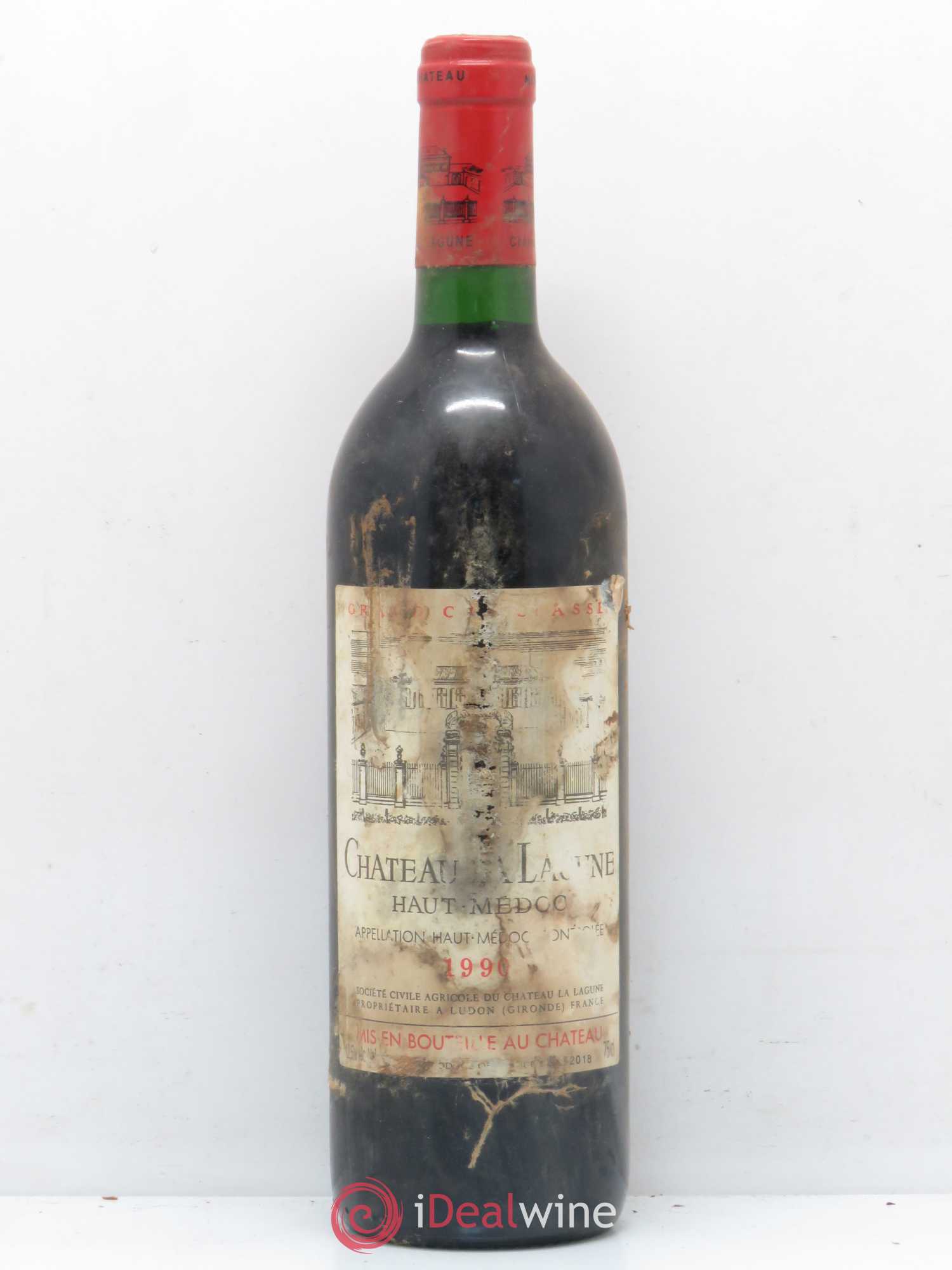 Château la Lagune 3ème Grand Cru Classé 1990 - Lot de 1 bouteille - 0