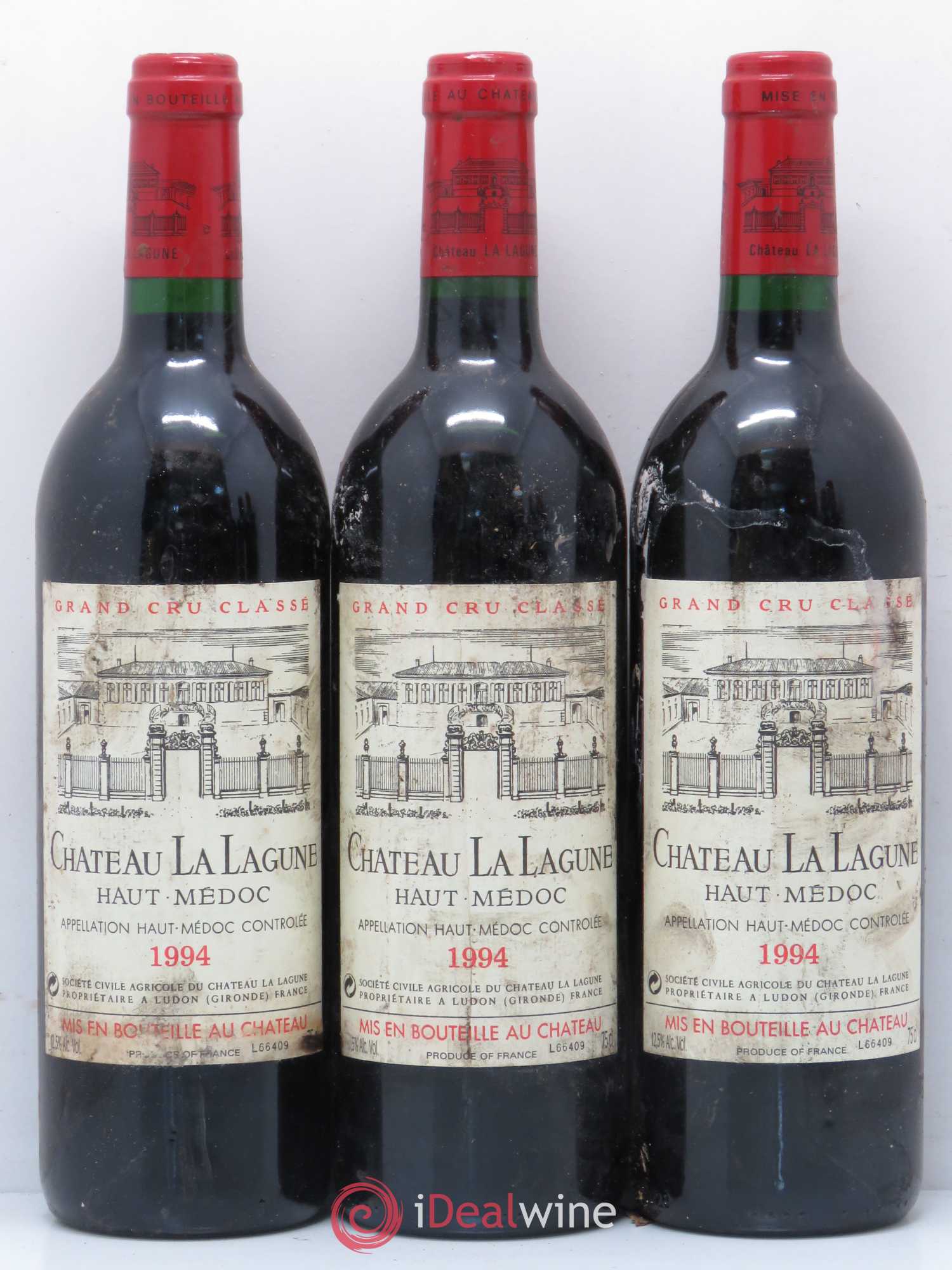 Château la Lagune 3ème Grand Cru Classé 1994 - Lot de 6 bouteilles - 1