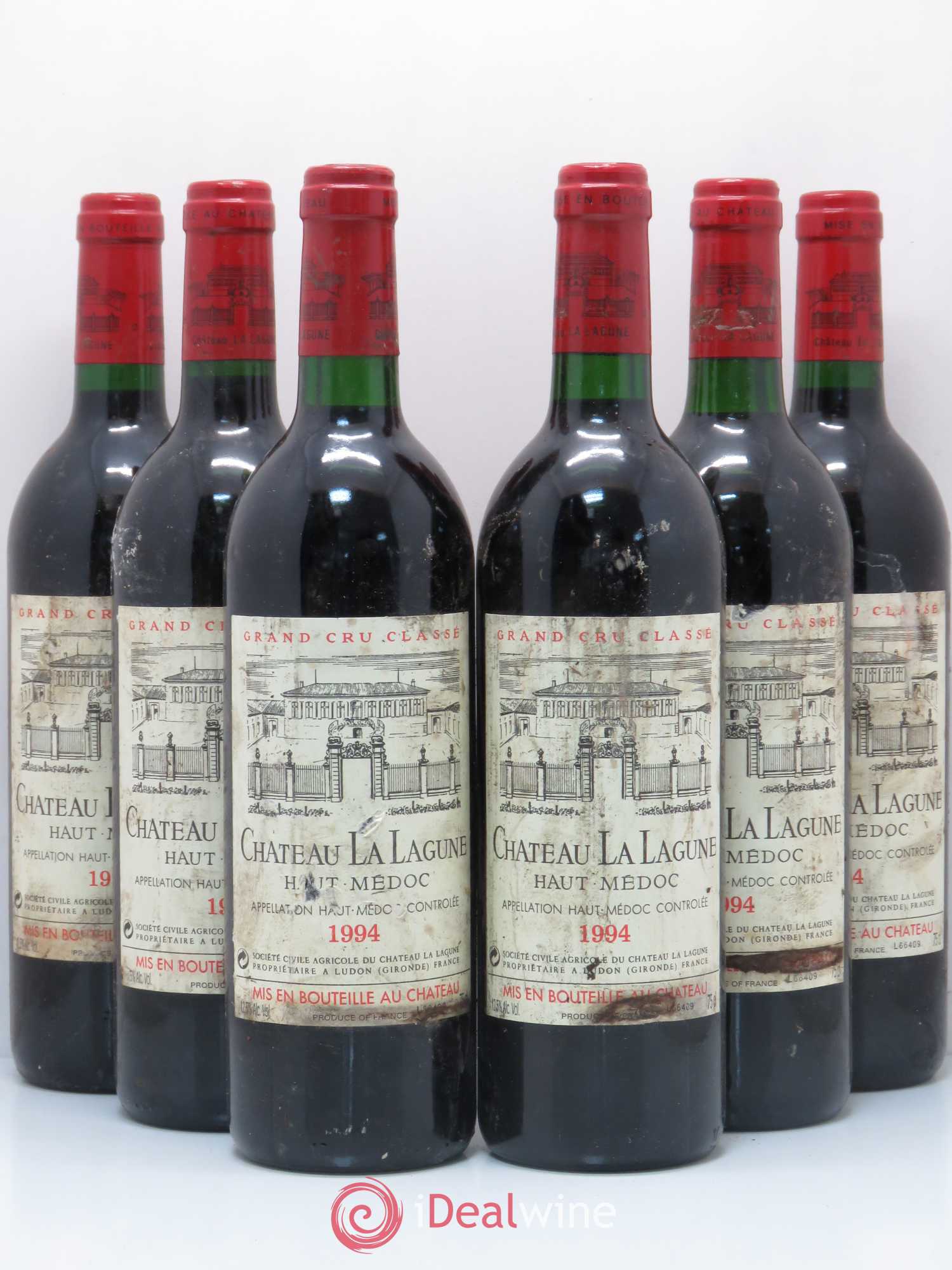 Château la Lagune 3ème Grand Cru Classé 1994 - Lot de 6 bouteilles - 0