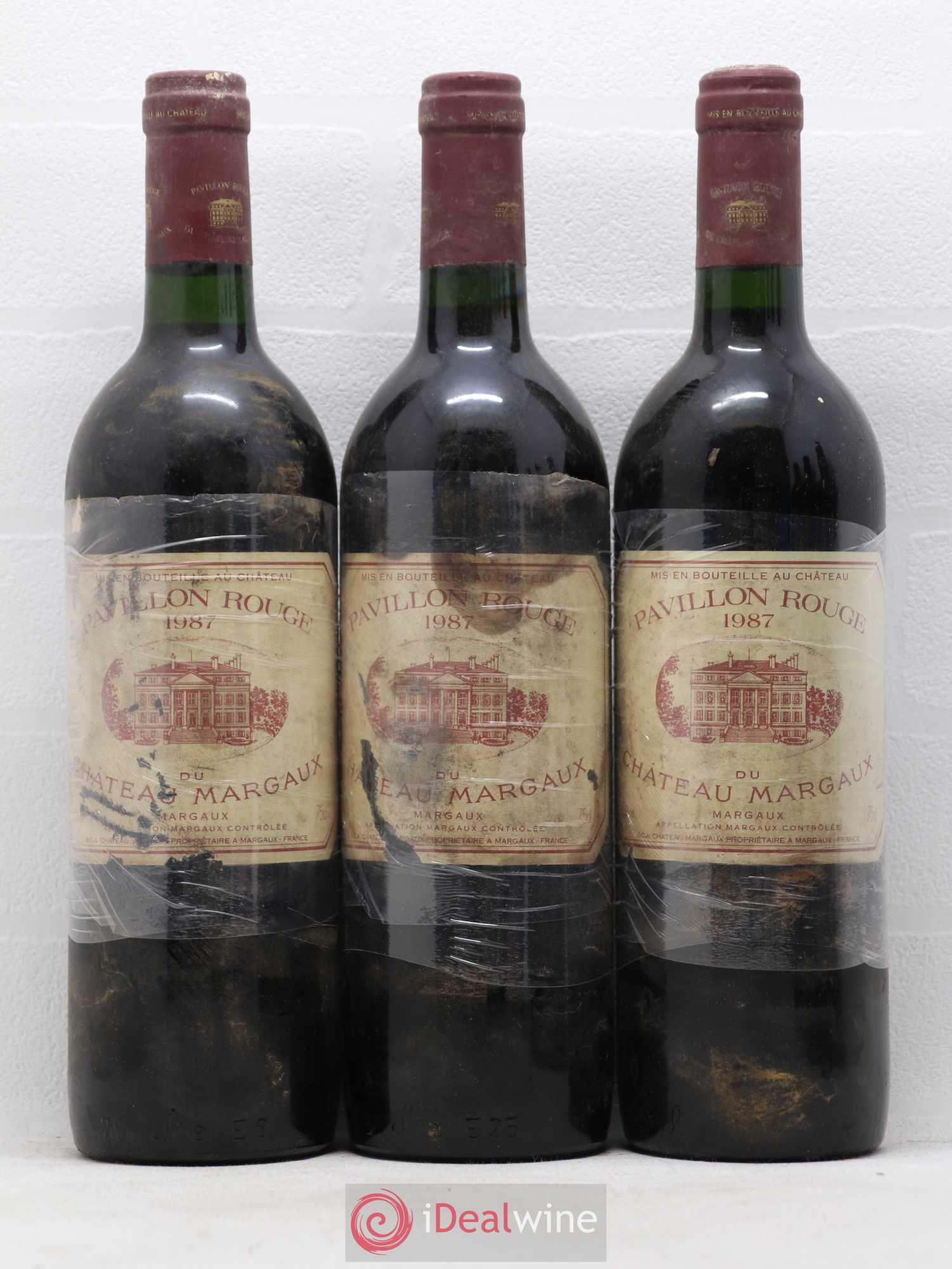 Pavillon Rouge du Château Margaux Second Vin 1987 - Lot de 6 bouteilles - 2