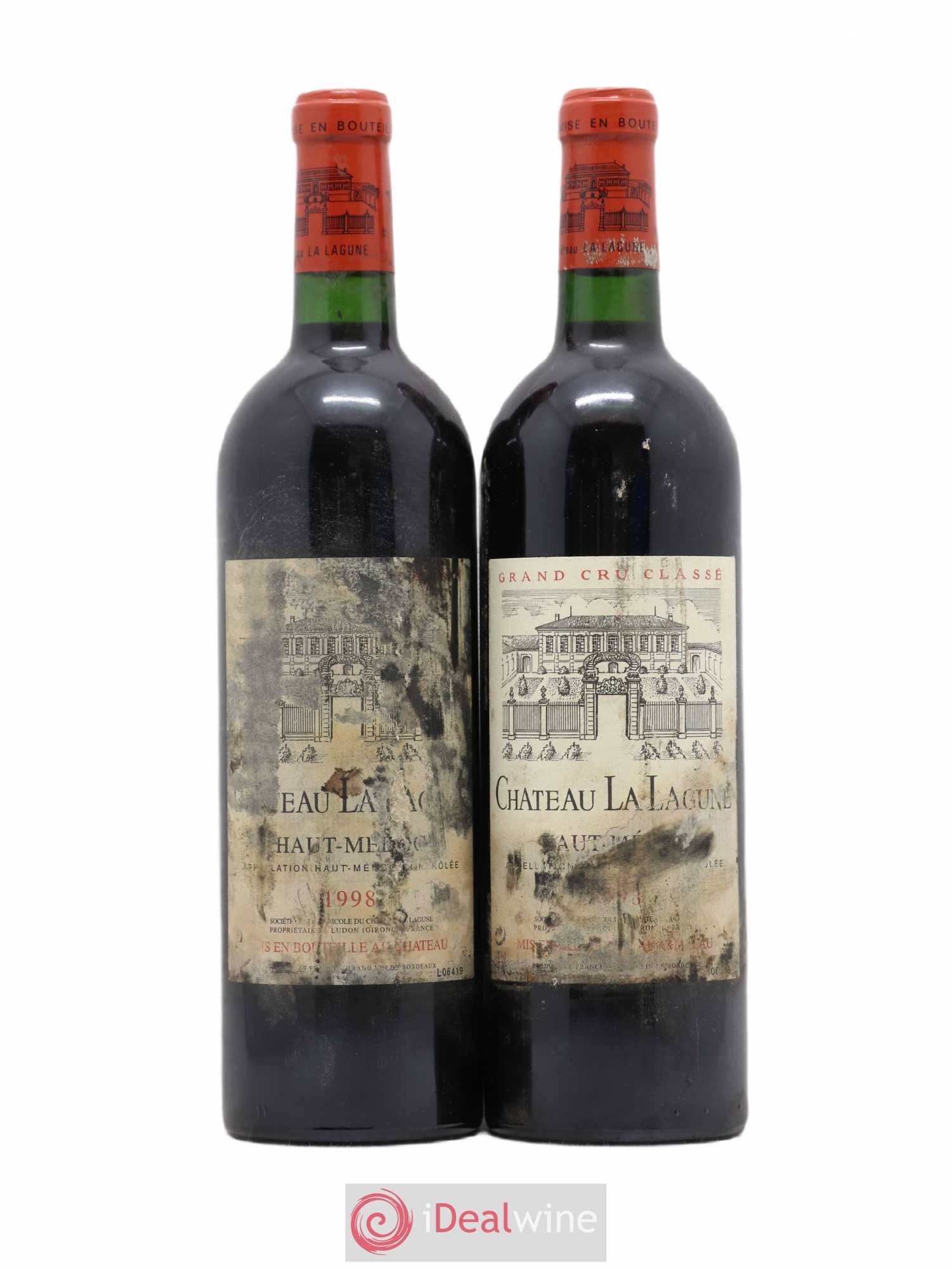 Château la Lagune 3ème Grand Cru Classé 1998 - Lot de 2 bouteilles - 0