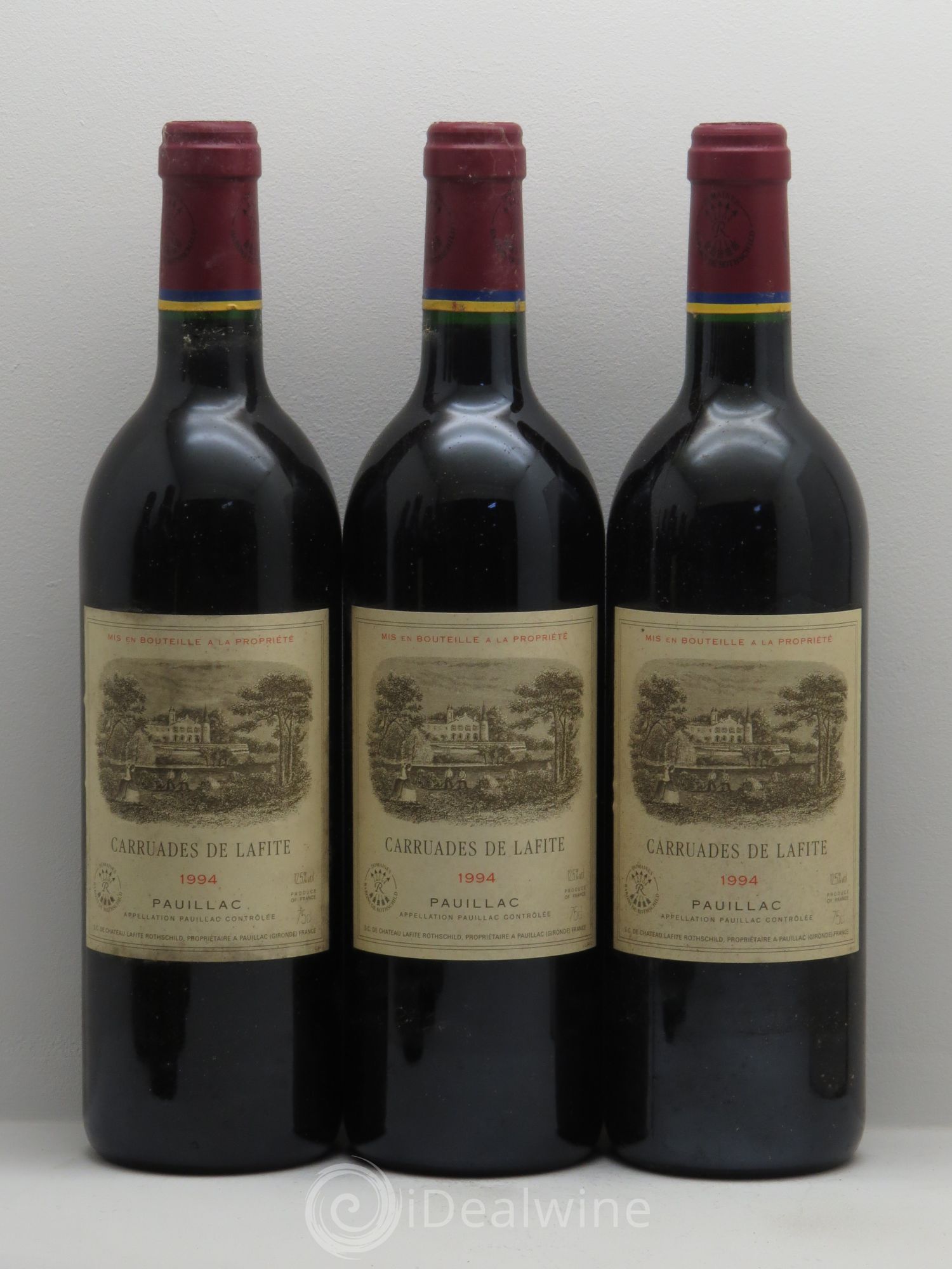 Carruades de Lafite Rothschild Second Vin 1994 - Lot de 12 bouteilles - 1