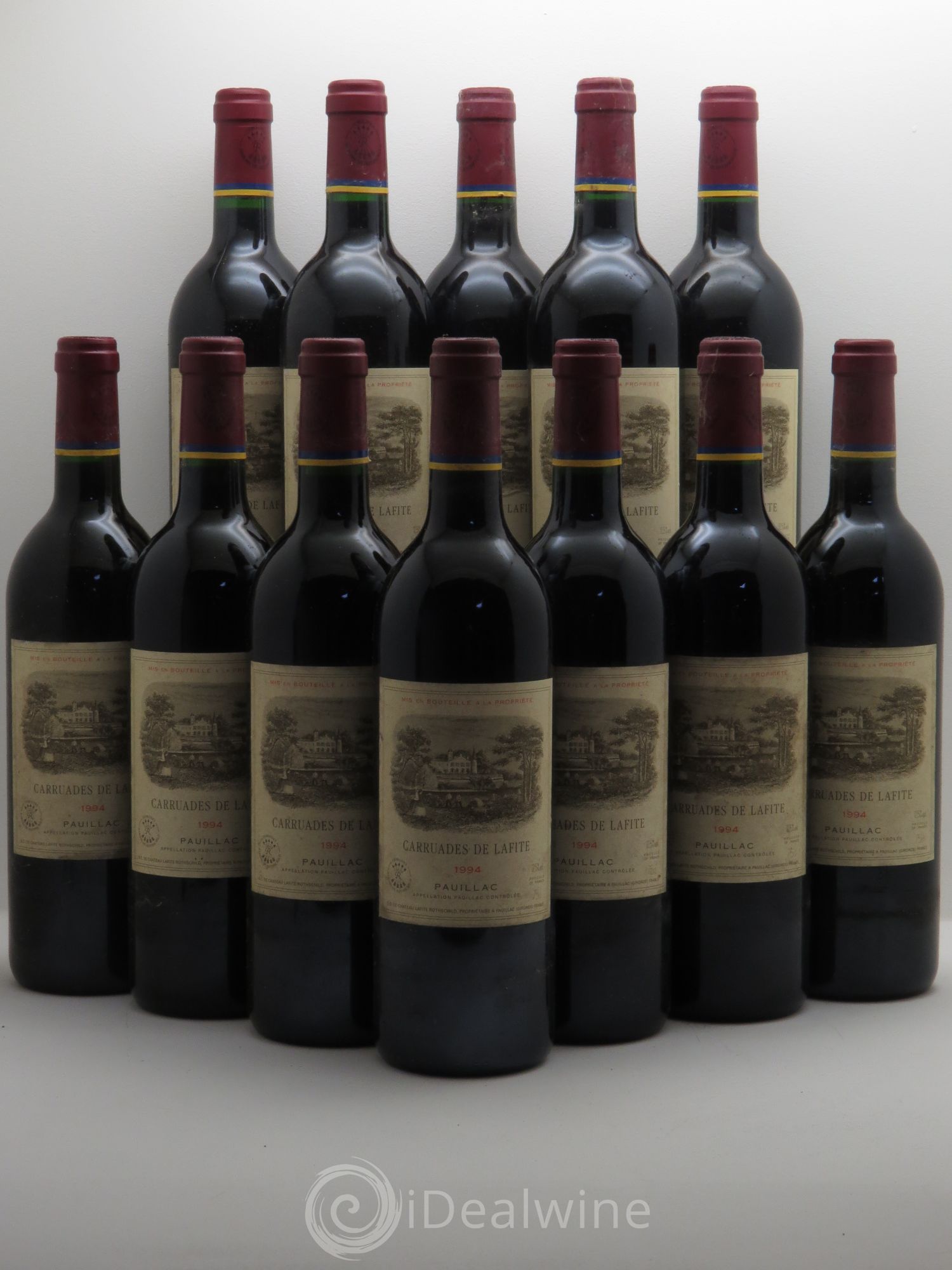 Carruades de Lafite Rothschild Second Vin 1994 - Lot de 12 bouteilles - 0
