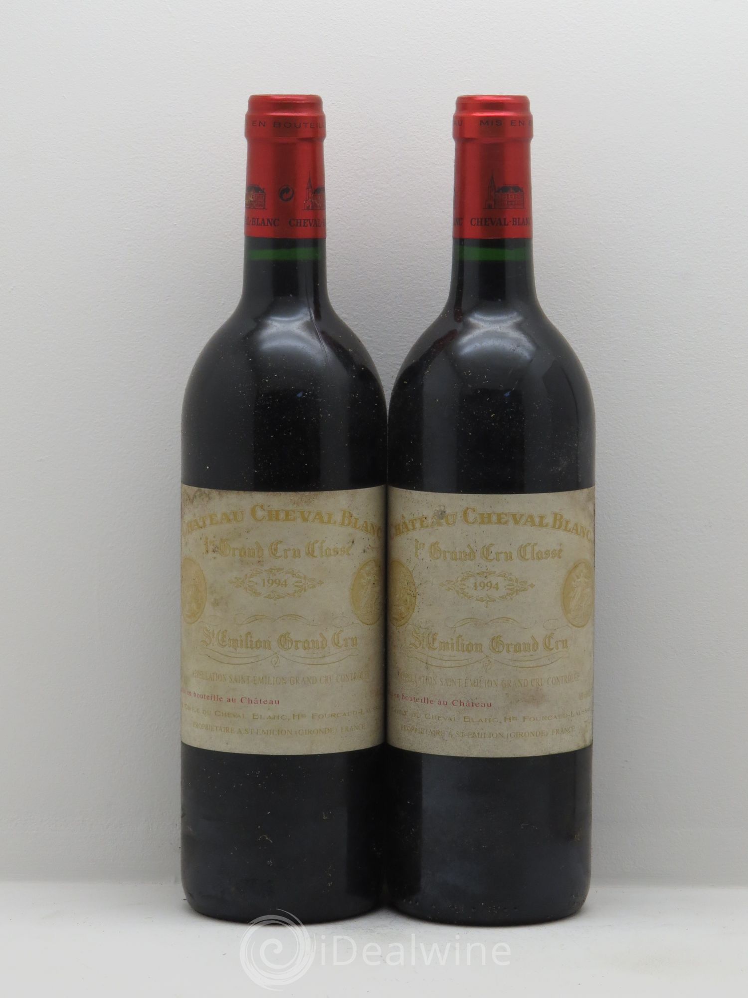 Château Cheval Blanc 1er Grand Cru Classé A 1994 - Lot de 2 bouteilles - 0