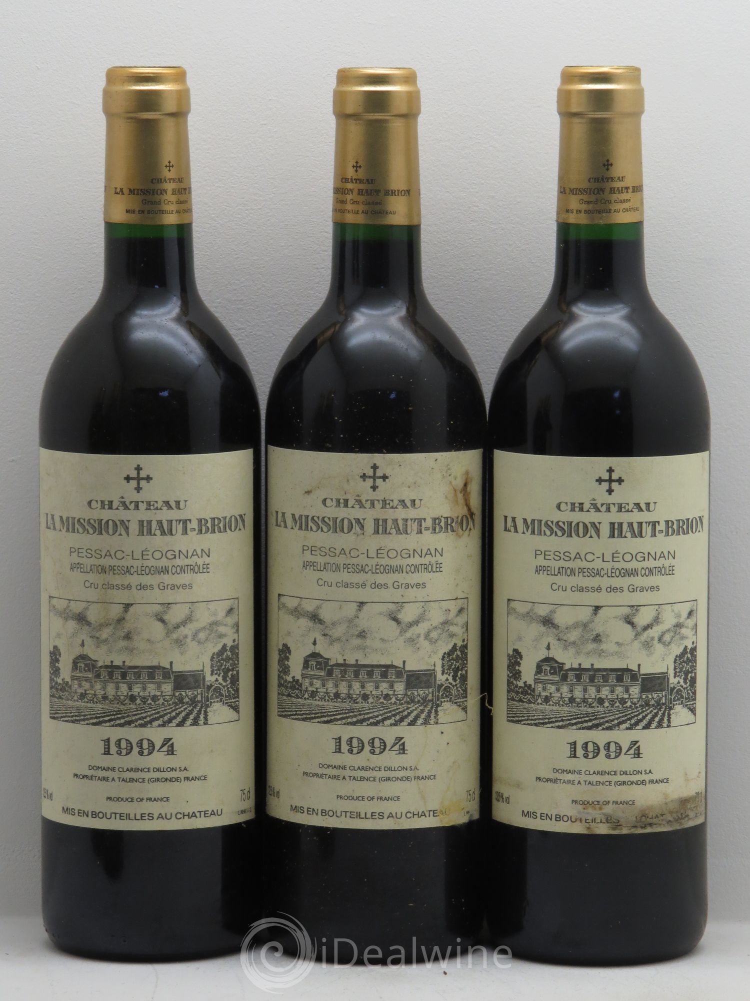 Château la Mission Haut-Brion Cru Classé de Graves 1994 - Lotto di 12 bottiglie - 3