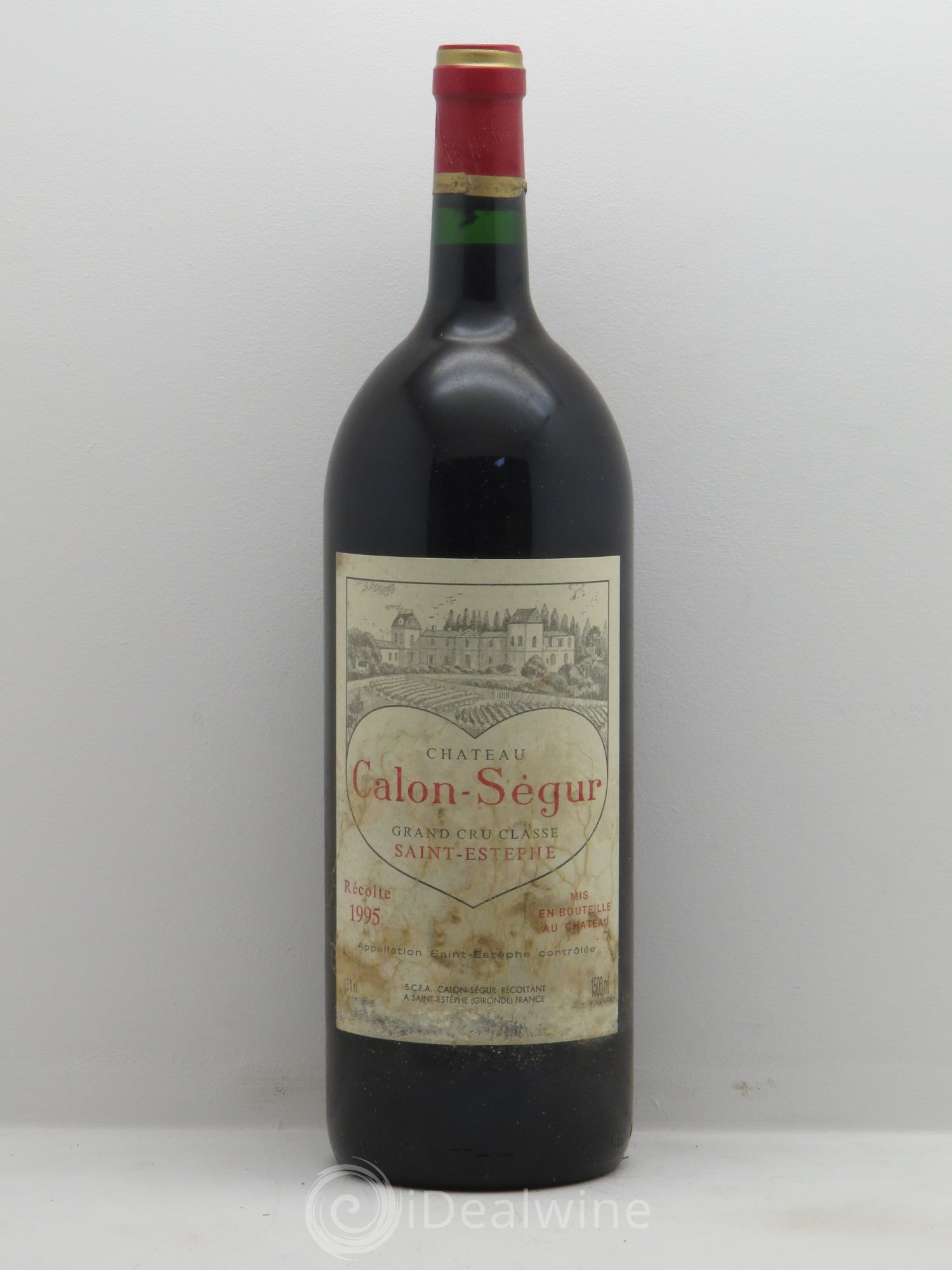 Château Calon Ségur 3ème Grand Cru Classé 1995 - Lot de 6 magnums - 0