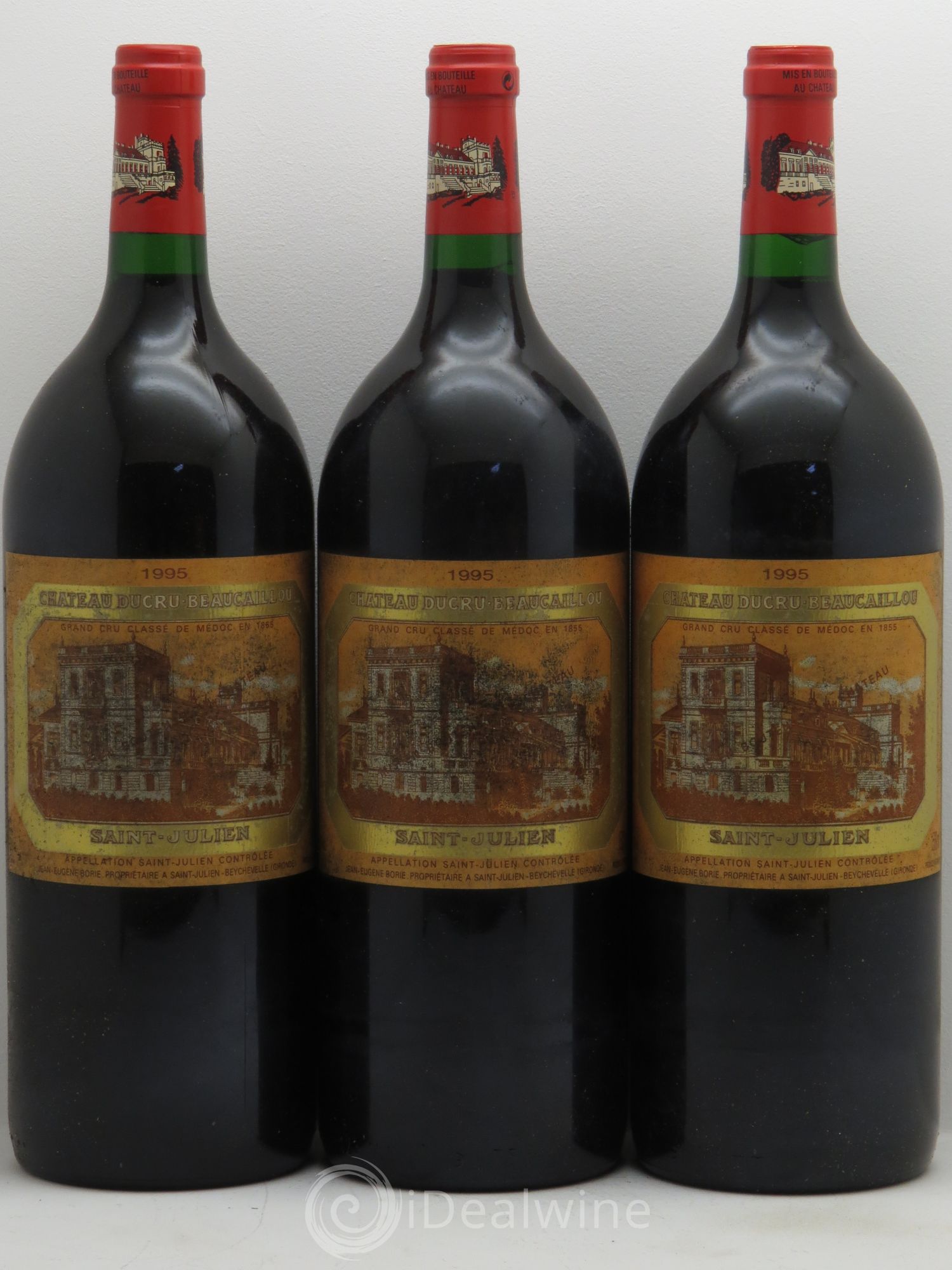 Château Ducru Beaucaillou 2ème Grand Cru Classé 1995 - Lot de 3 magnums - 0