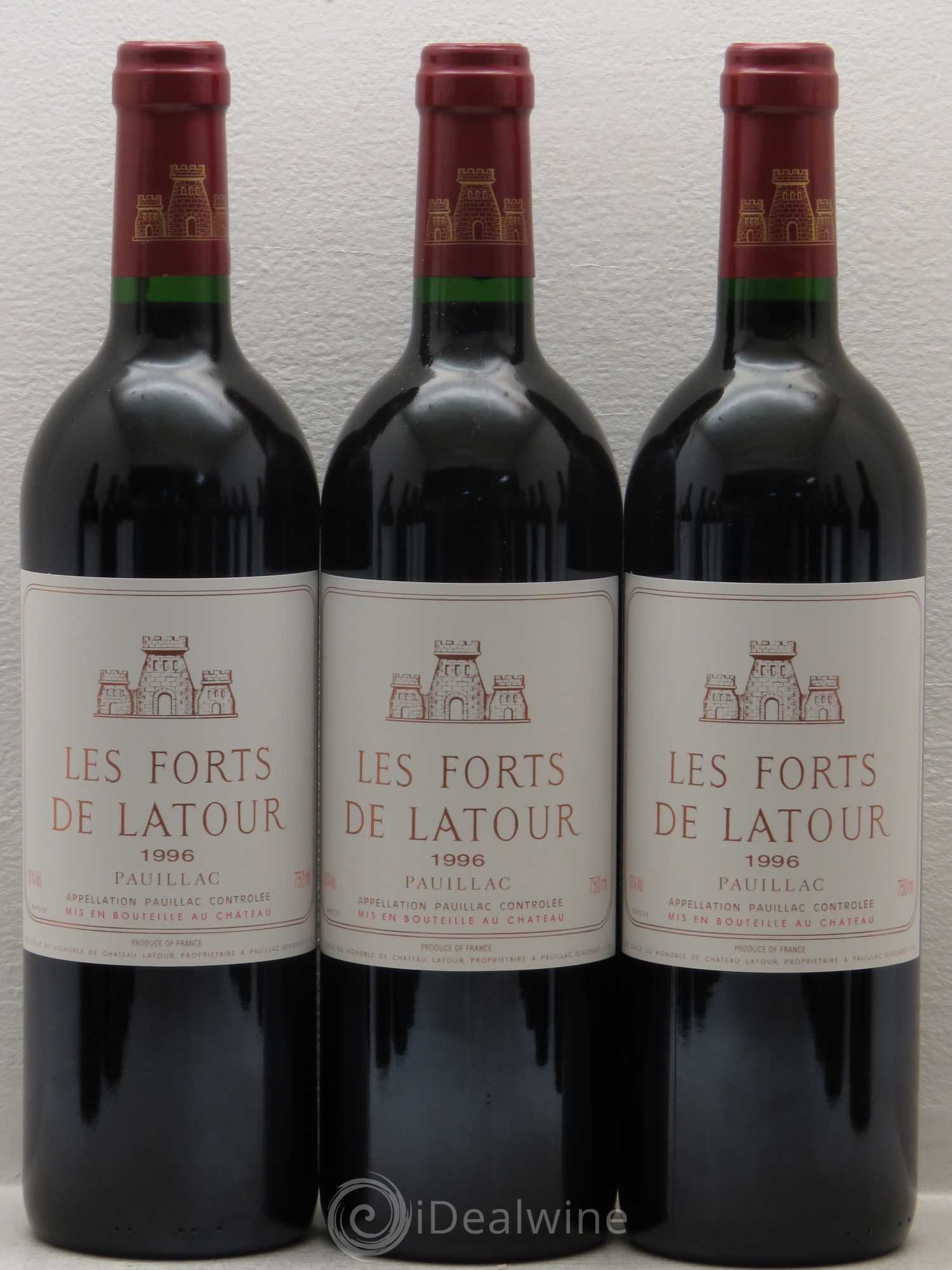 Les Forts de Latour Second Vin 1996 - Lot de 12 bouteilles - 1