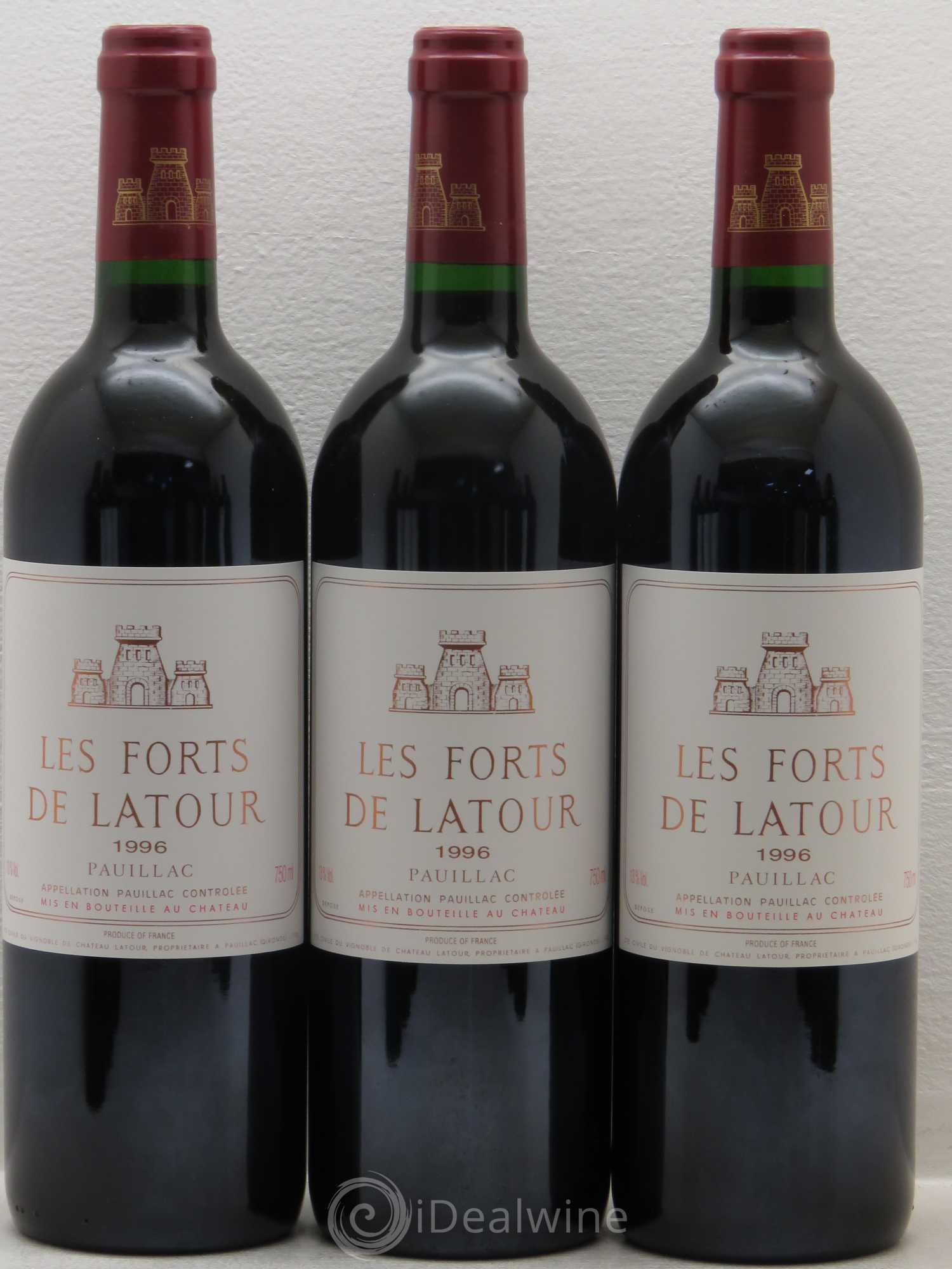 Les Forts de Latour Second Vin 1996 - Lot de 12 bouteilles - 2