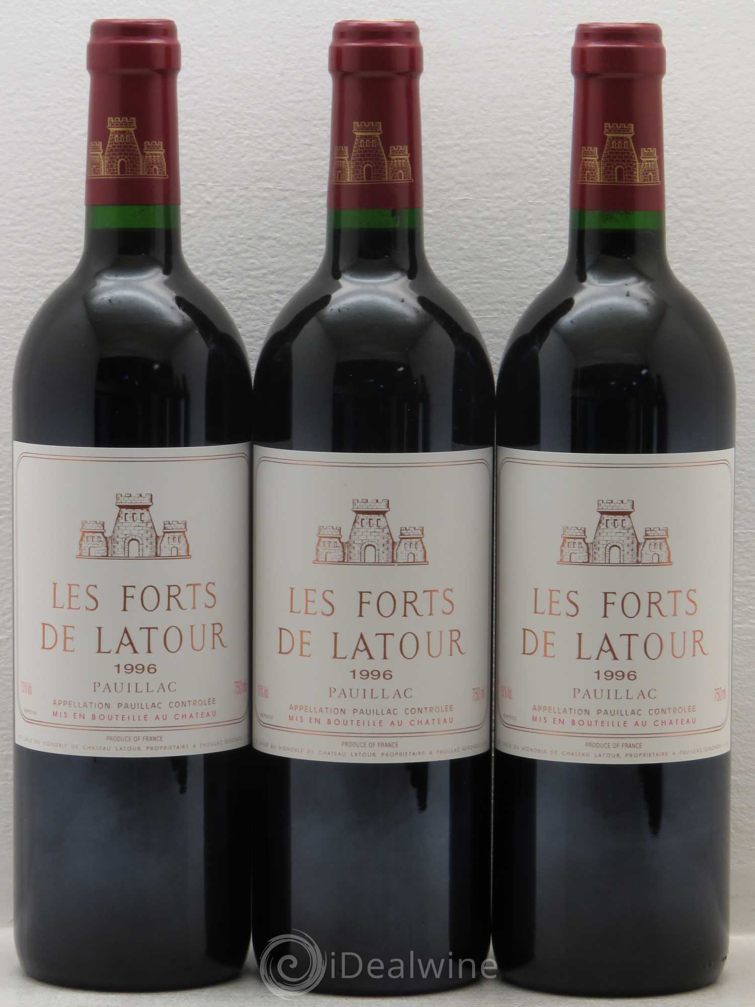 Les Forts de Latour Second Vin 1996 - Lot de 12 bouteilles - 3