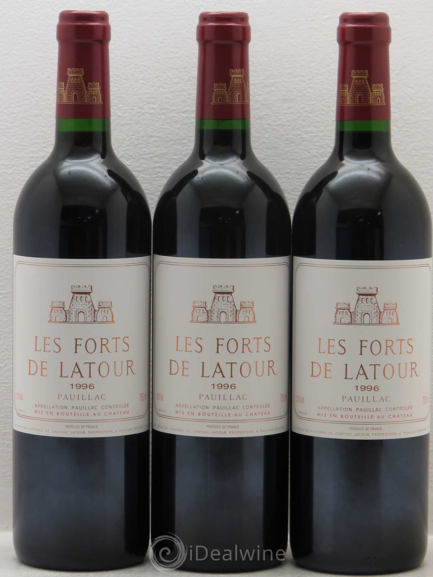 Les Forts de Latour Second Vin 1996 - Lot de 12 bouteilles - 4