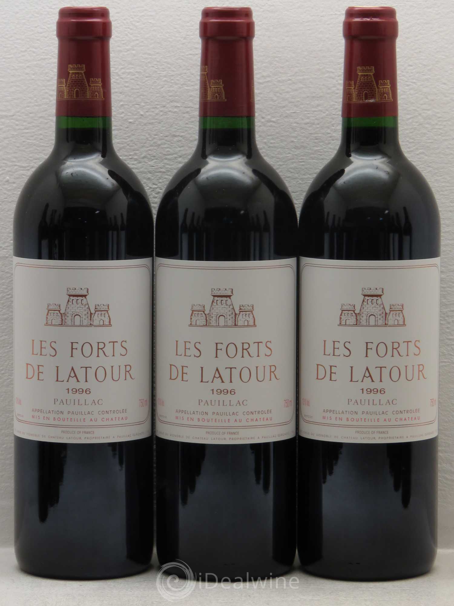 Les Forts de Latour Second Vin 1996 - Lot de 11 bouteilles - 1