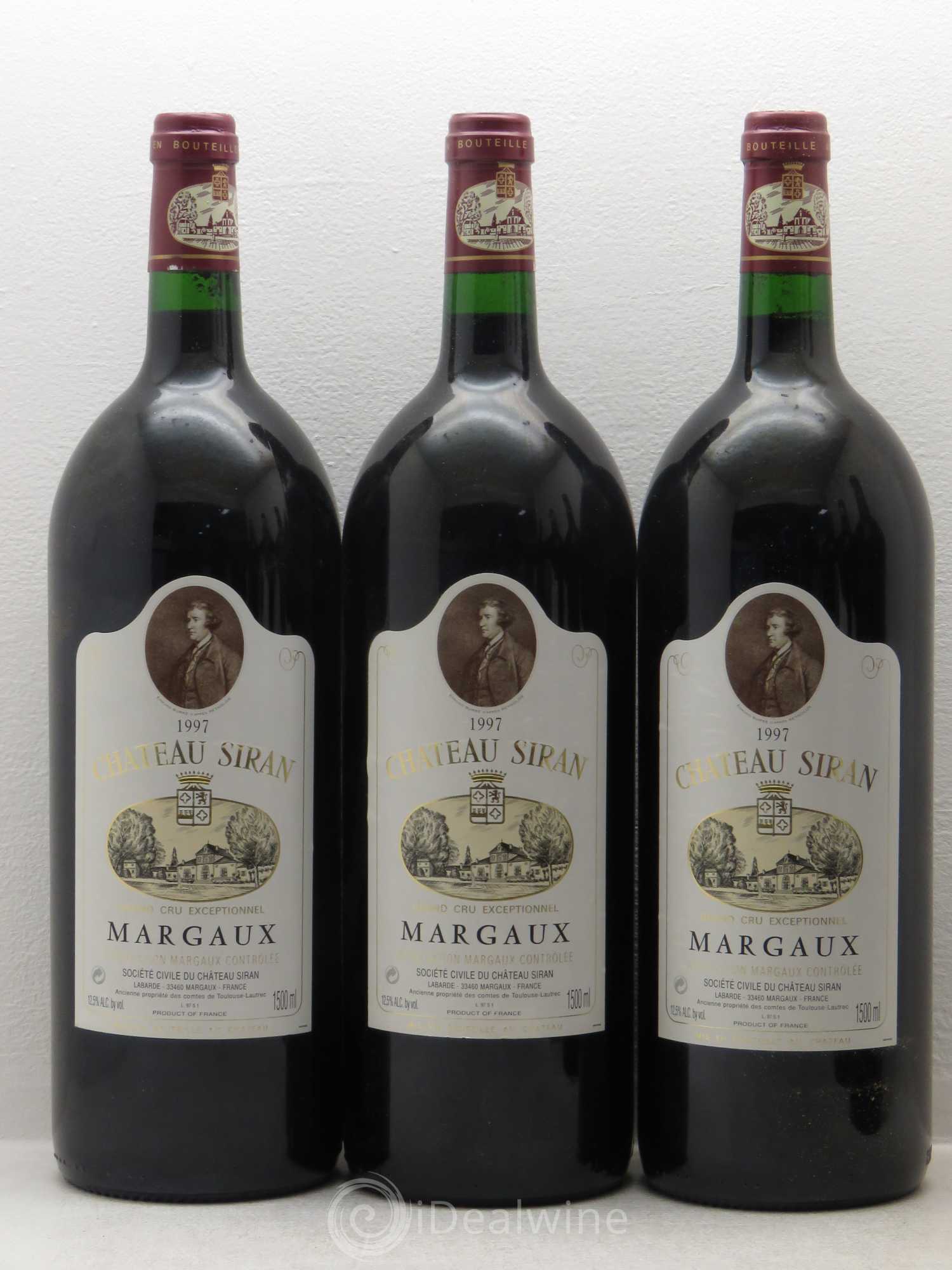 Château Siran 1997 - Lot de 6 magnums - 1