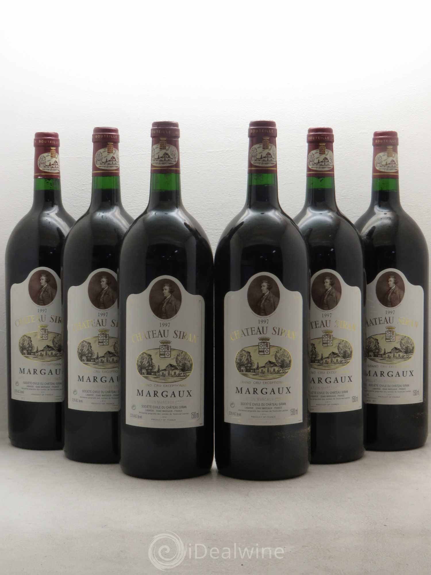 Château Siran 1997 - Lot de 6 magnums - 0