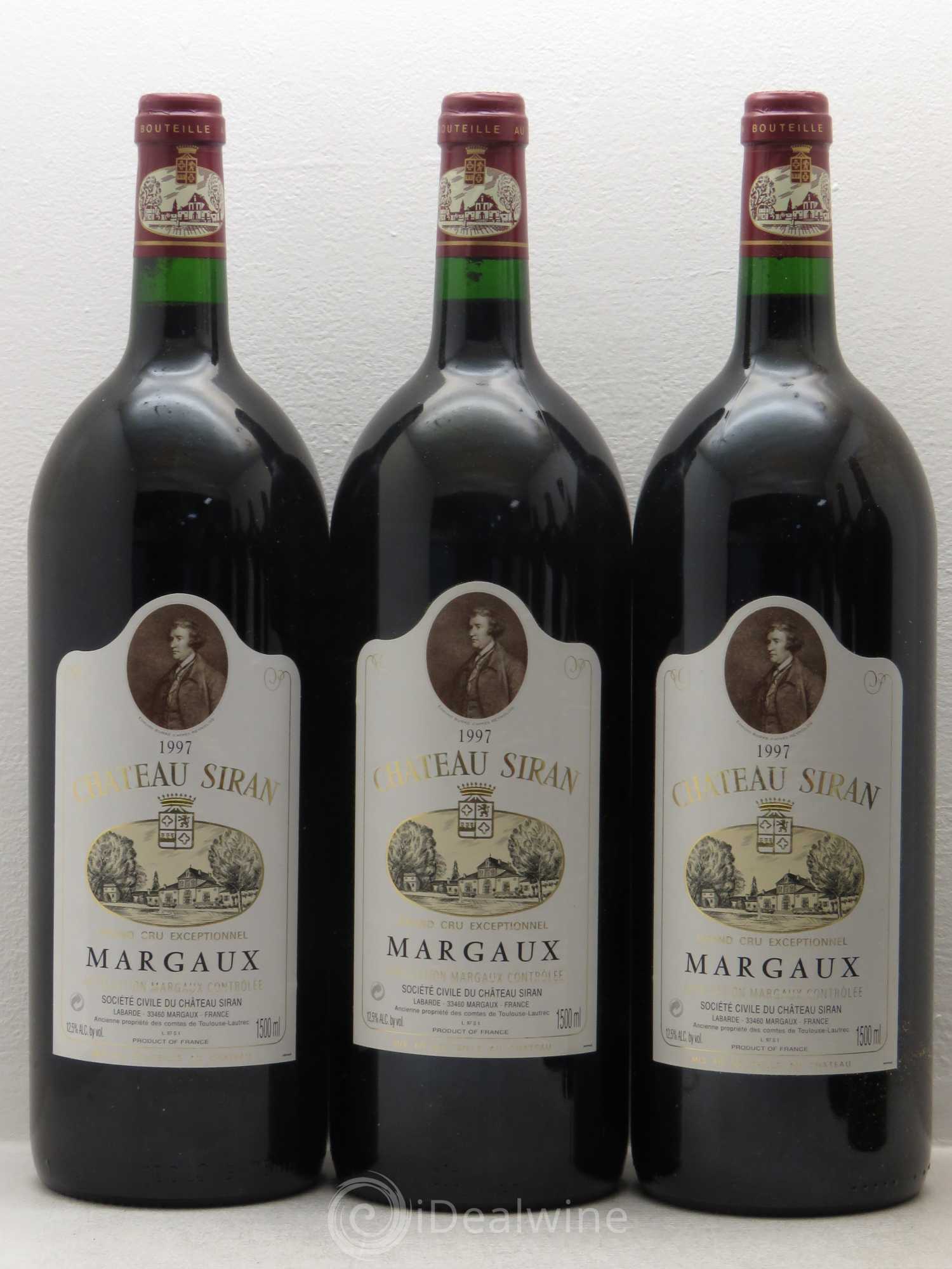 Château Siran 1997 - Lot de 6 magnums - 1