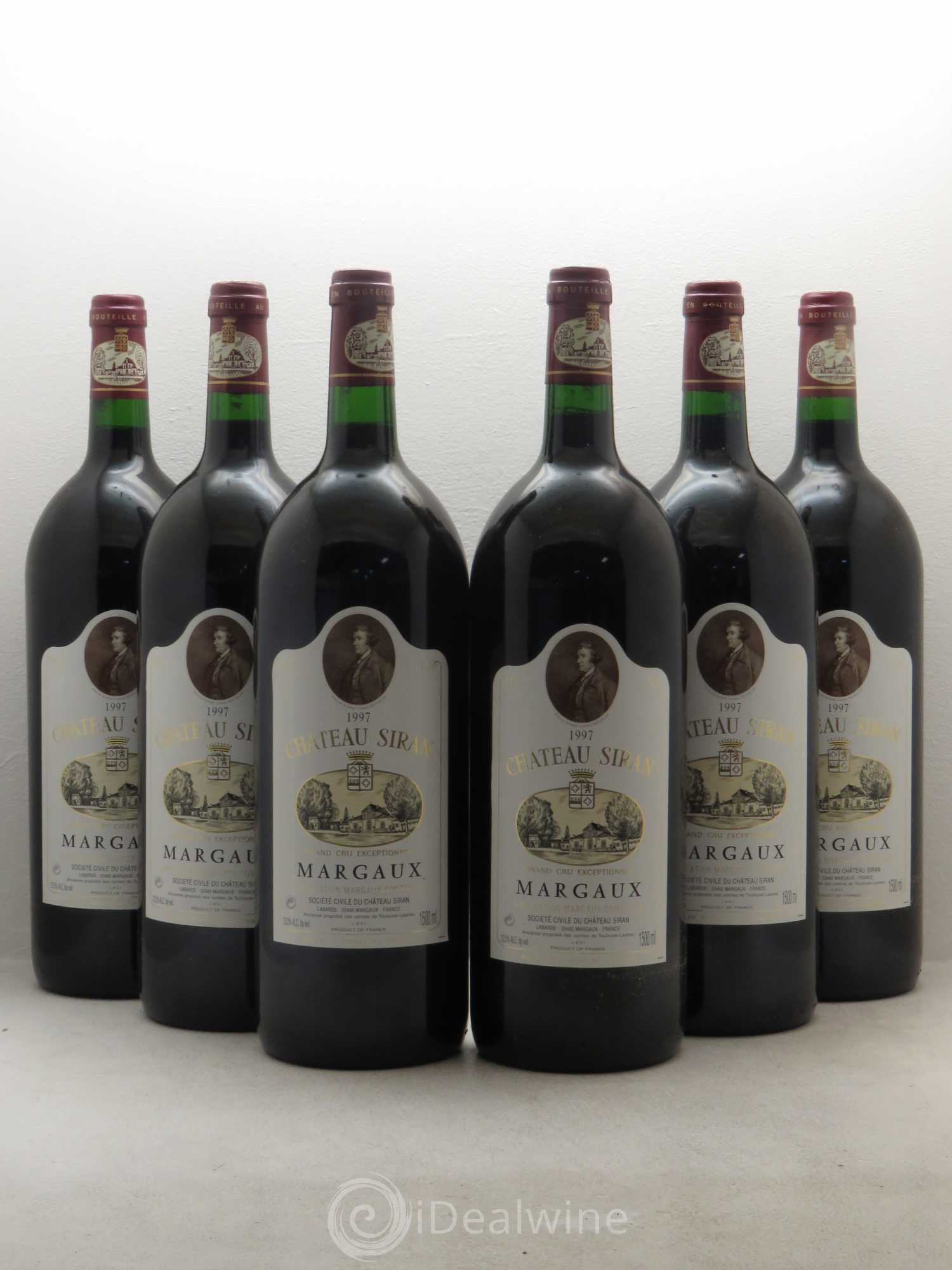 Château Siran 1997 - Lot de 6 magnums - 0