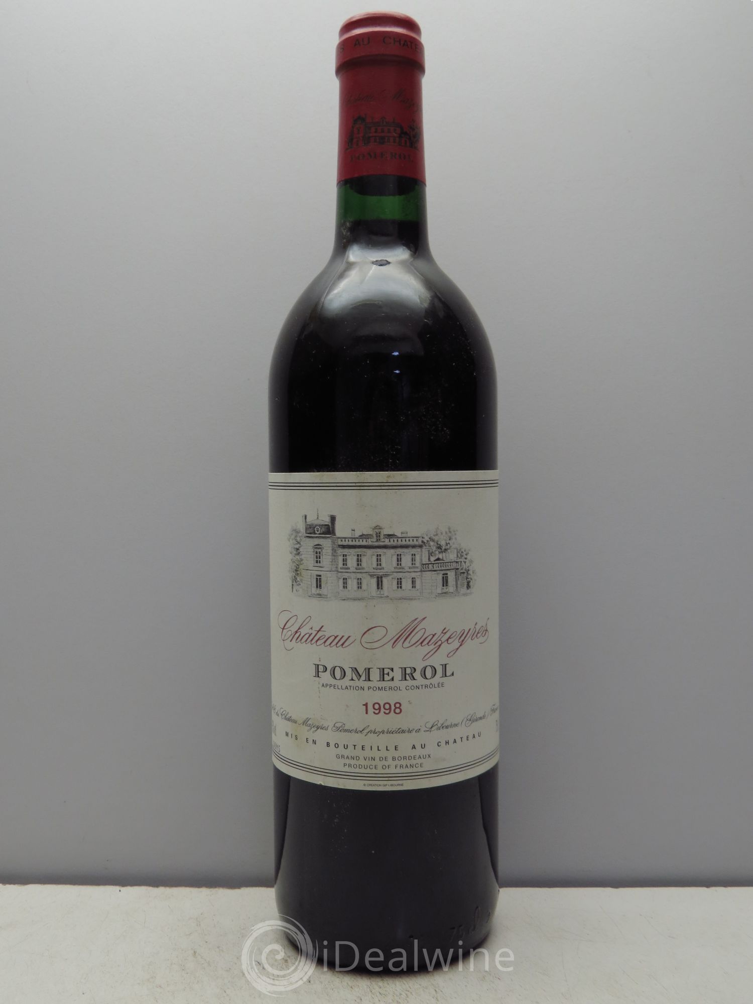 Château Mazeyres 1998 - Lot de 6 bouteilles - 0