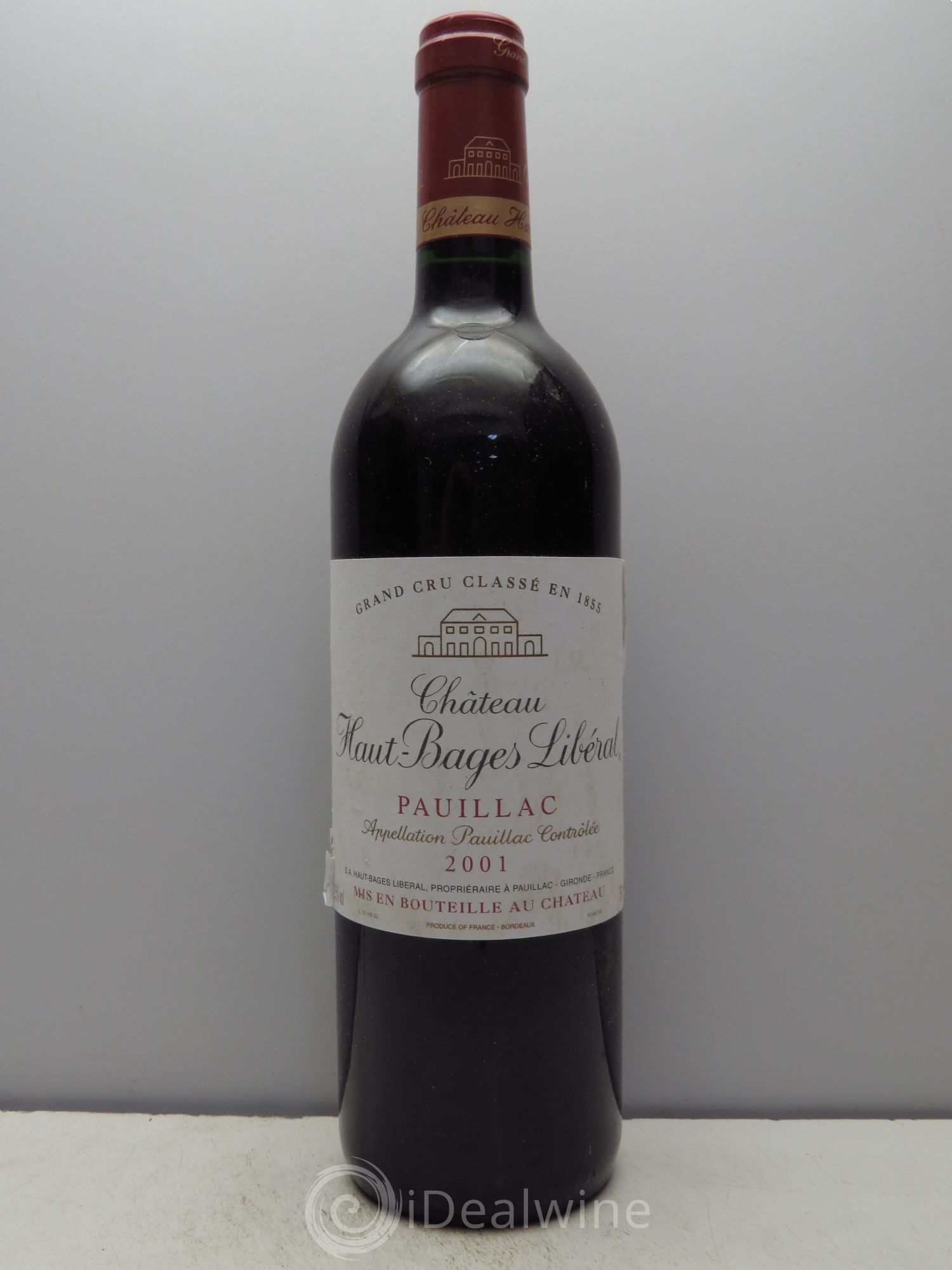 Château Haut Bages Libéral 5ème Grand Cru Classé 2001 - Lot de 12 bouteilles - 0