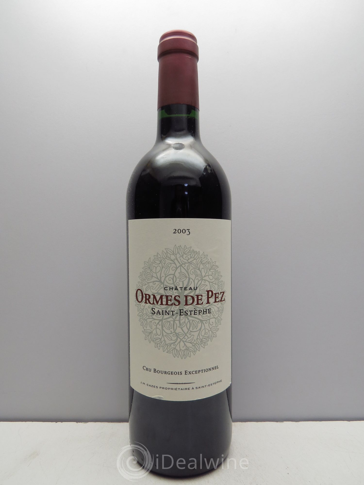 Château les Ormes de Pez 2003 - Lot de 12 bouteilles - 0
