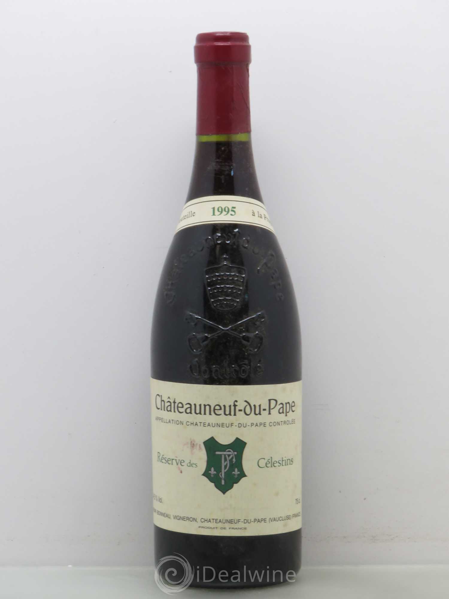 Châteauneuf-du-Pape Réserve des Célestins Henri Bonneau & Fils 1995 - Lot de 1 bouteille - 0