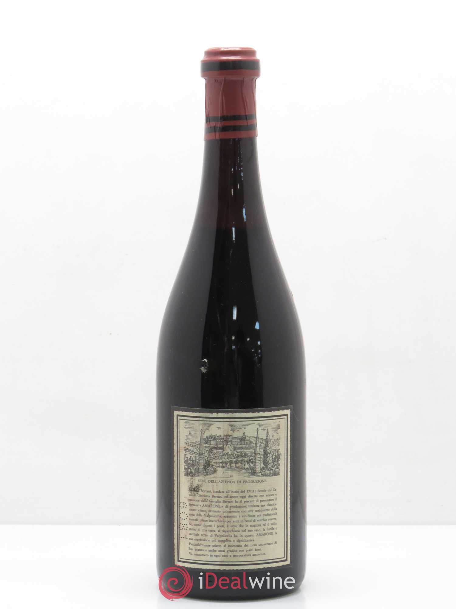 Amarone della Valpolicella DOC Reciotto Secco Bertani 1959 - Posten von 1 Flasche - 1