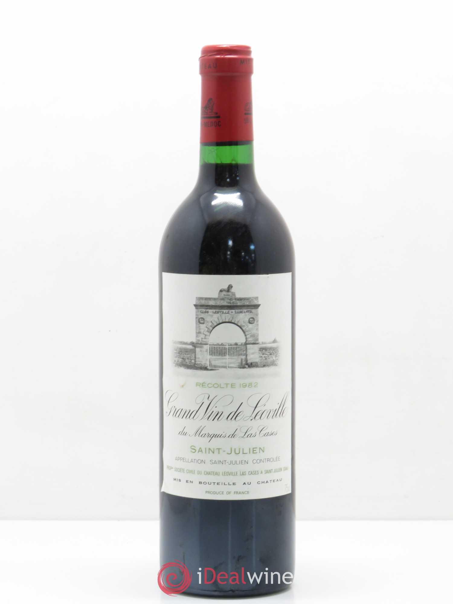 Château Léoville Las Cases 2ème Grand Cru Classé 1982 - Lot de 1 bouteille - 0