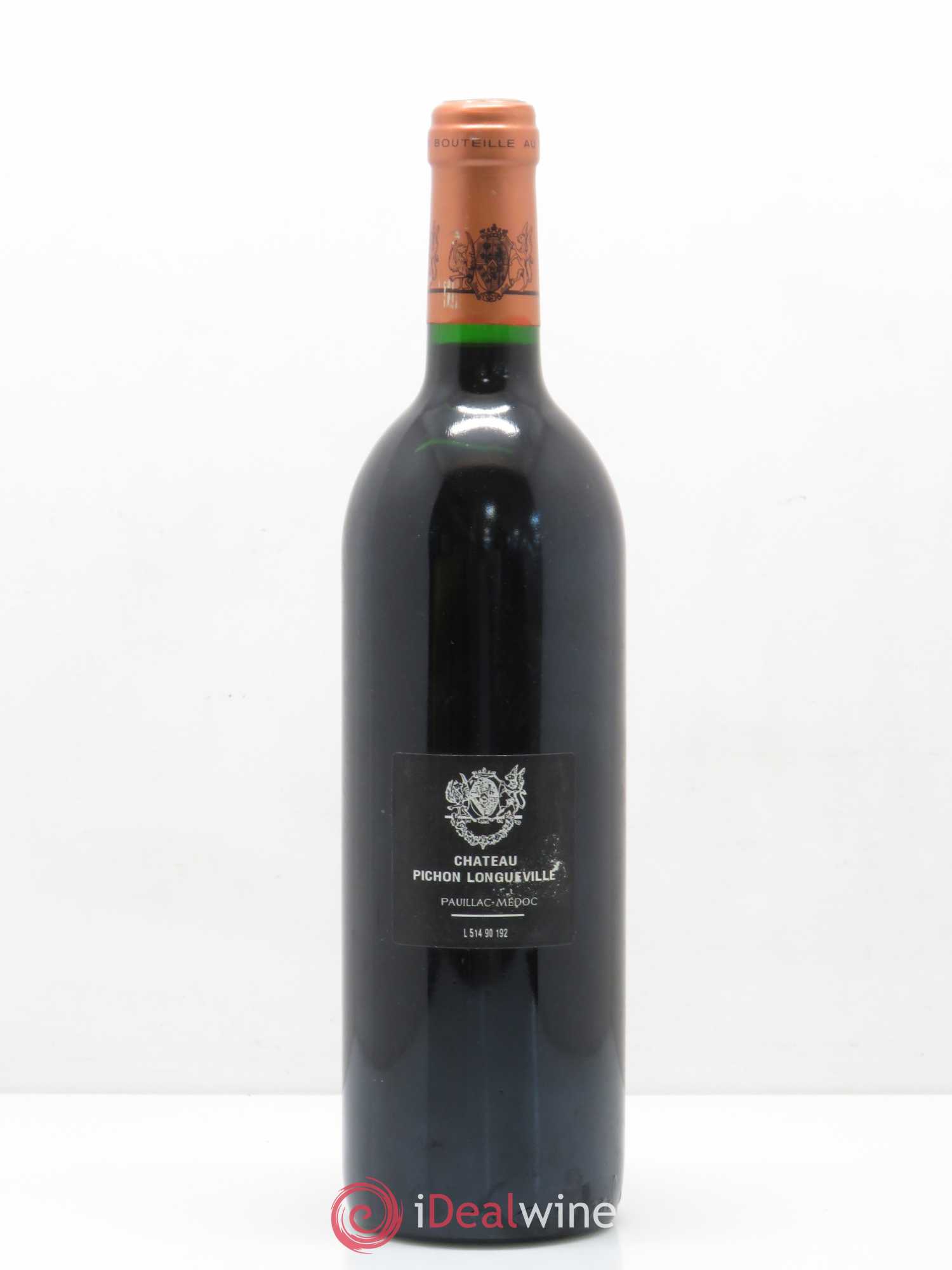 Pichon Longueville Baron 2ème Grand Cru Classé 1990 - Lot de 1 bouteille - 1