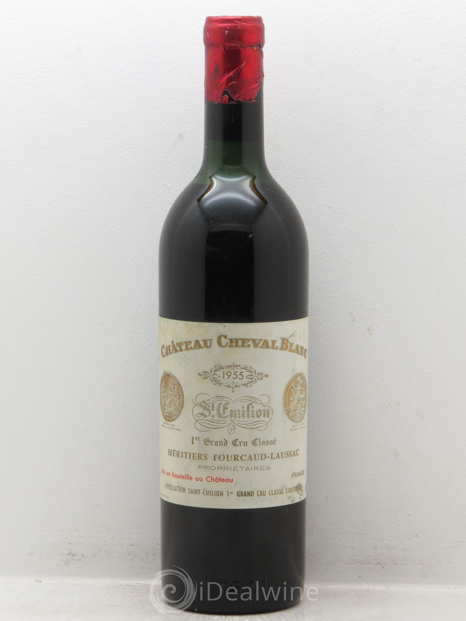 Château Cheval Blanc 1er Grand Cru Classé A 1955 - Lot de 1 bouteille - 0