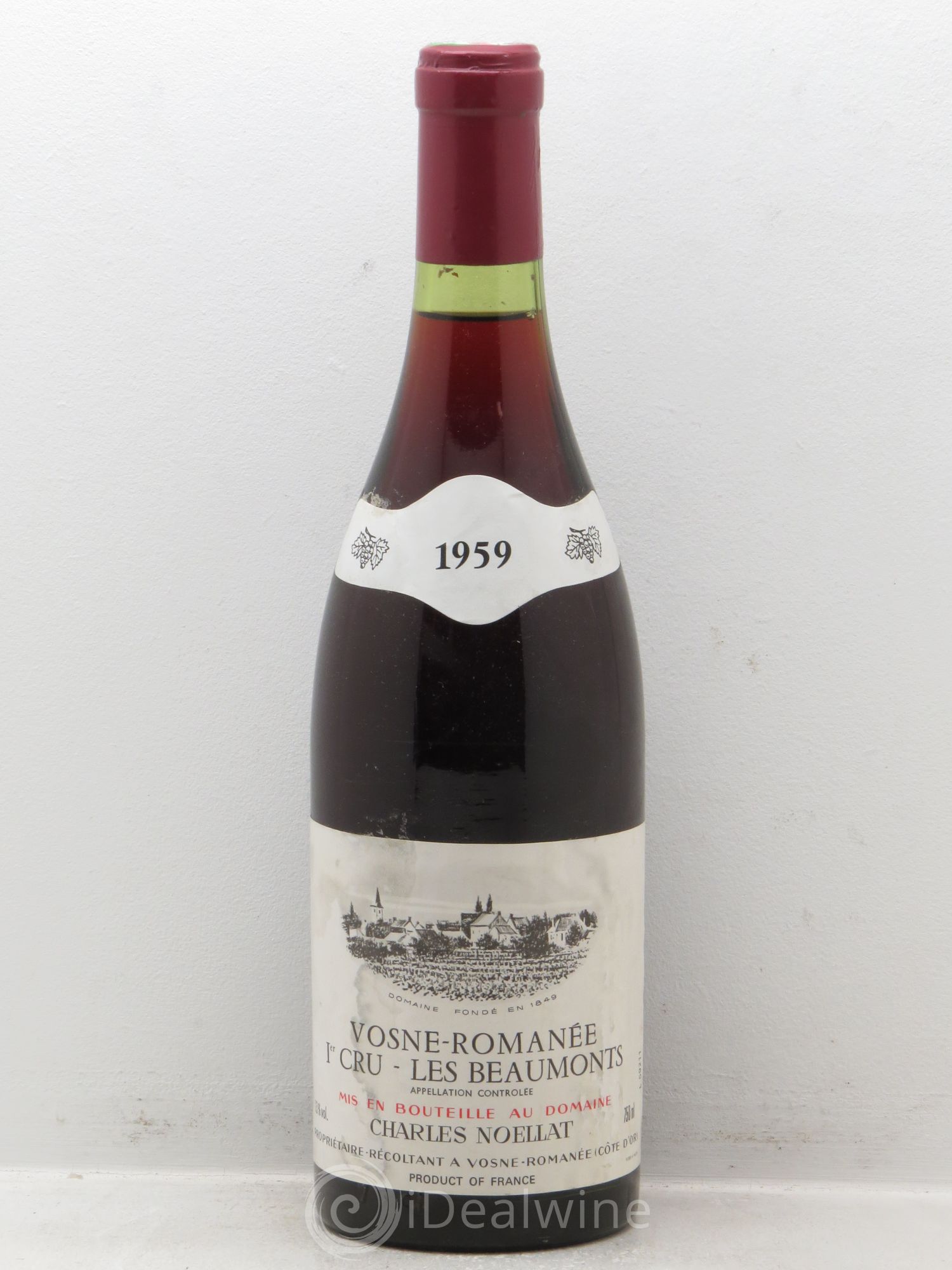 Vosne-Romanée 1er Cru Noëllat 1959 - Lot de 1 bouteille - 0