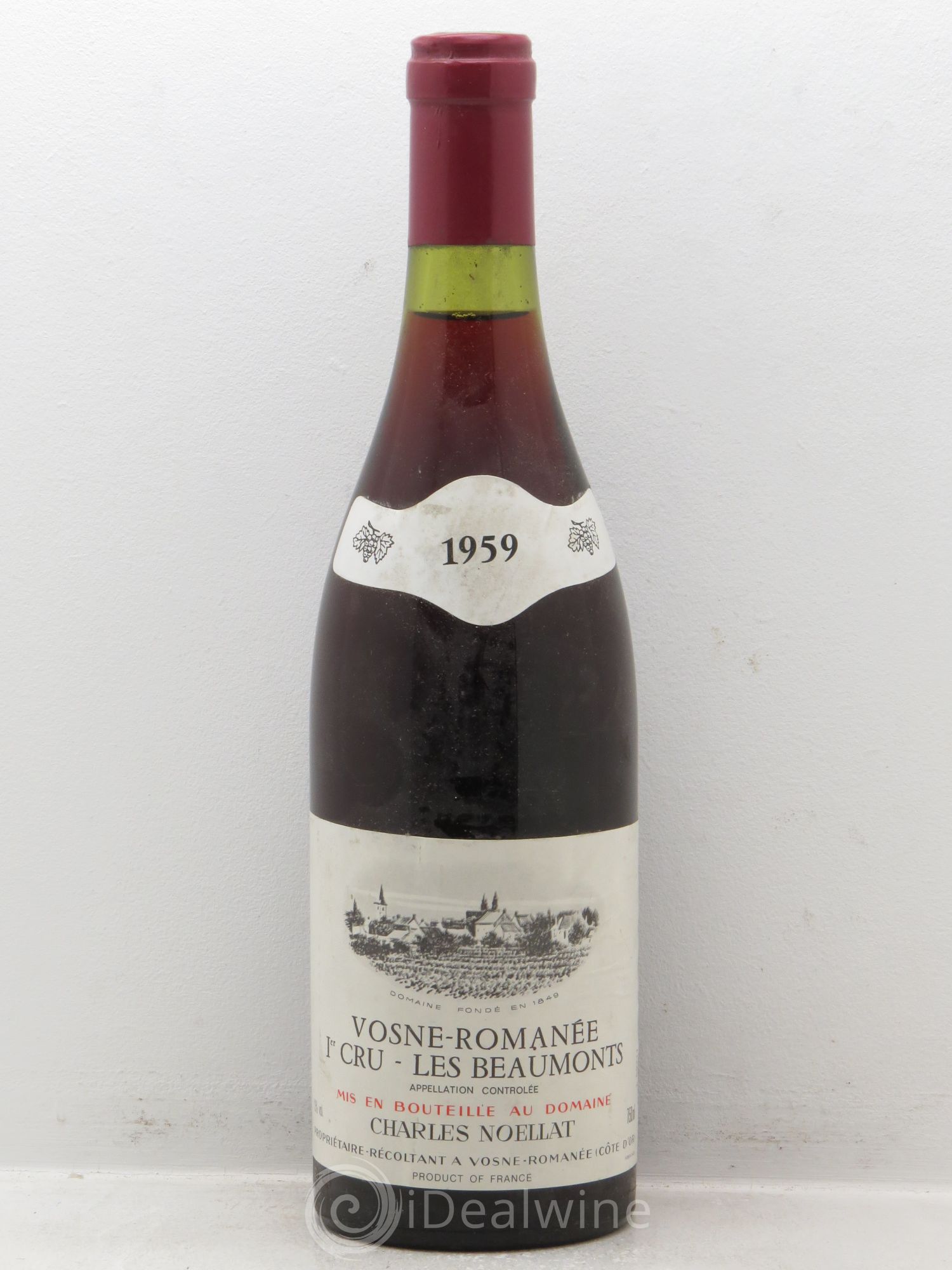 Vosne-Romanée 1er Cru Noëllat 1959 - Lot de 1 bouteille - 0