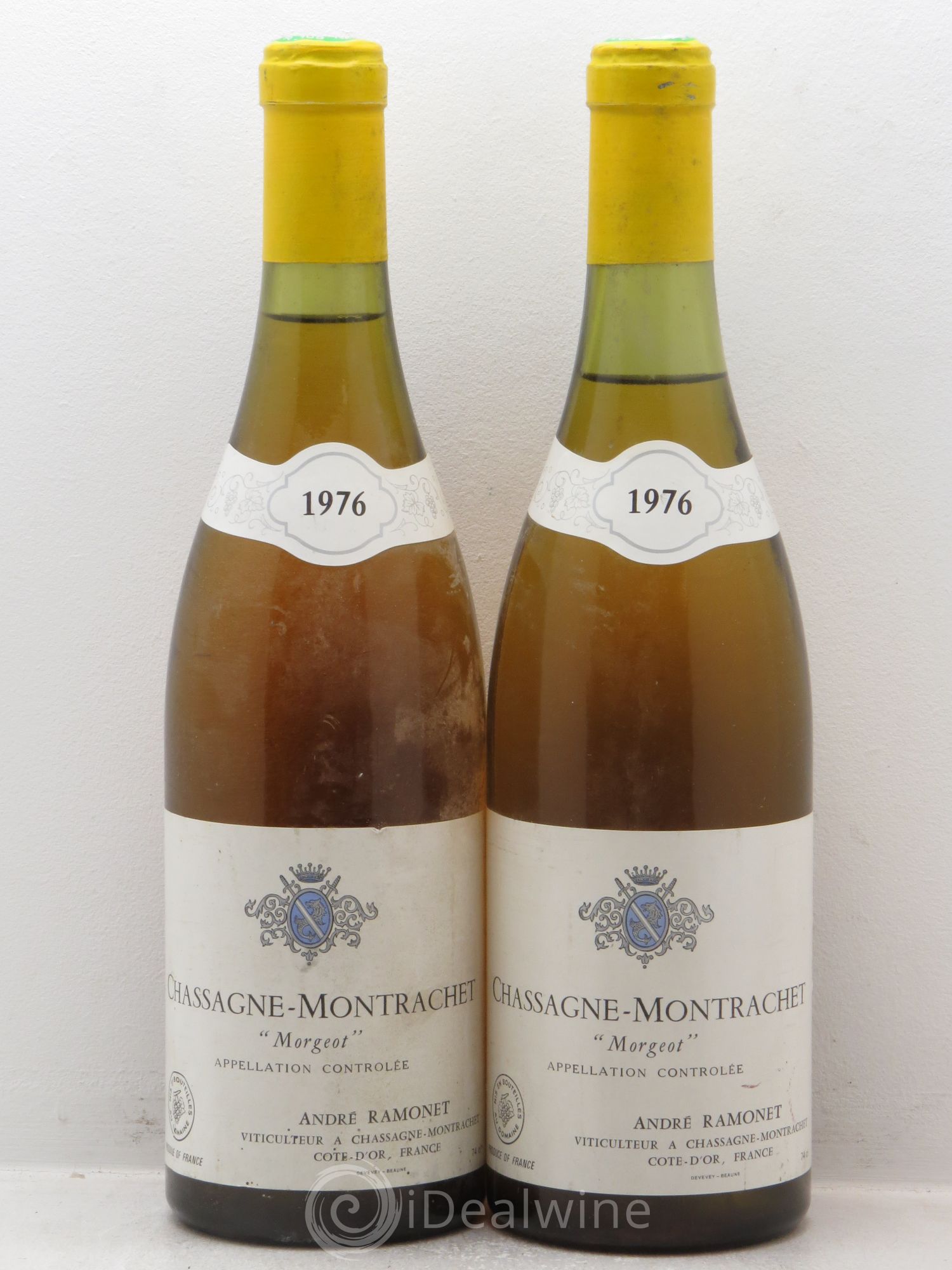 Chassagne-Montrachet 1er Cru Morgeot Bachelet-Ramonet (Domaine) 1976 - Lot de 2 bouteilles - 0