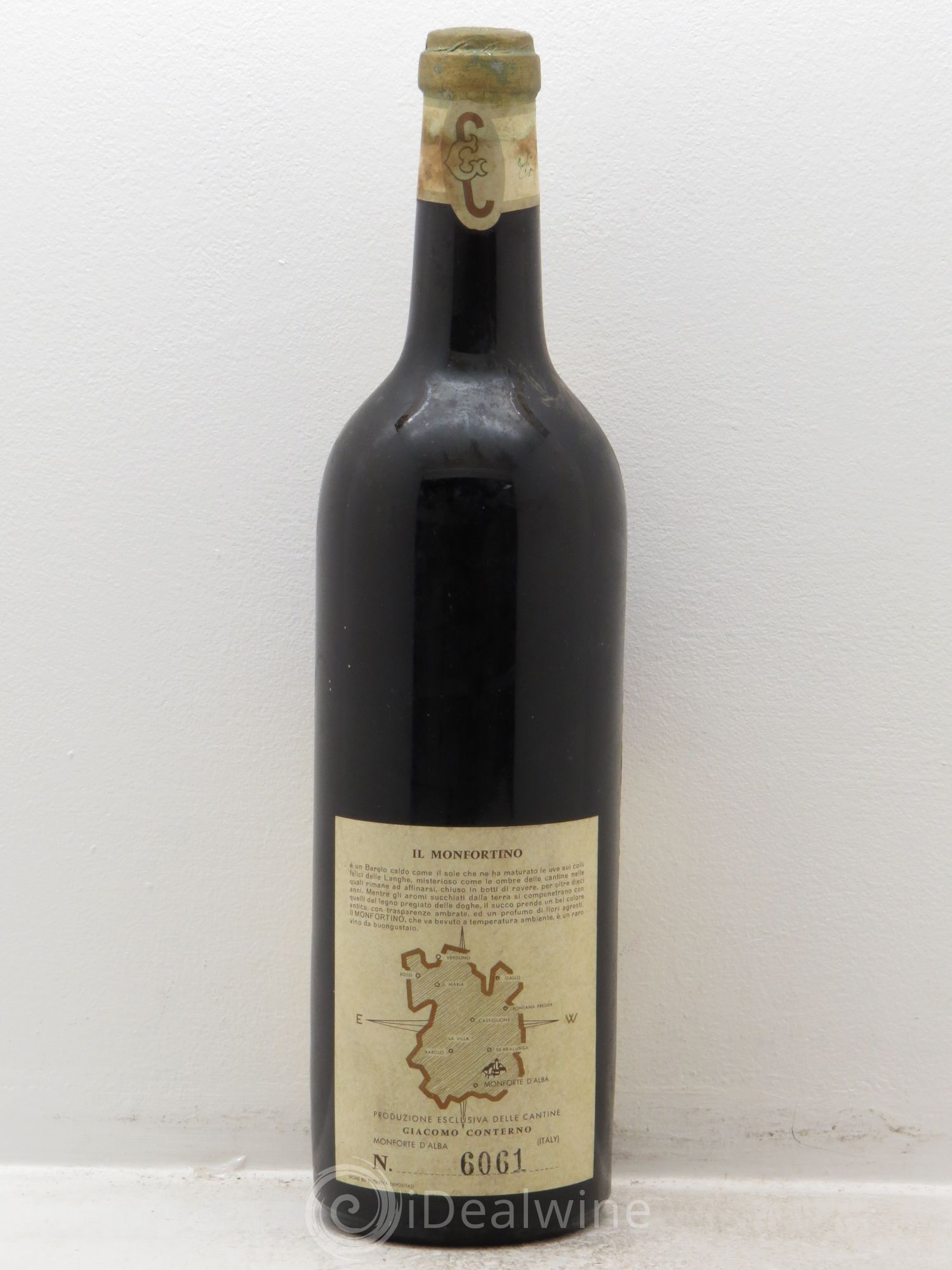 Barolo DOCG Riserva Monfortino Giacomo Conterno 1947 - Lot de 1 bouteille - 1