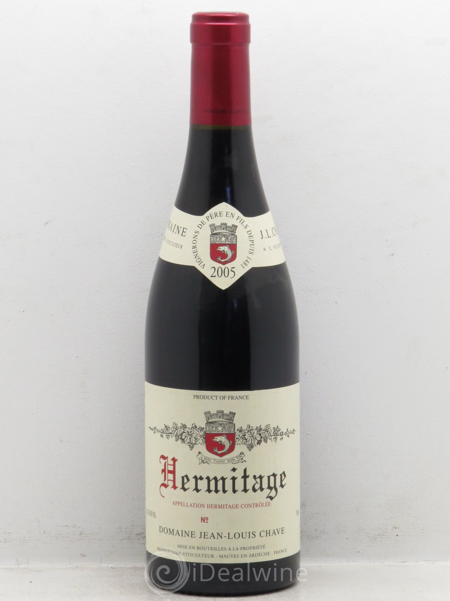 Hermitage Jean-Louis Chave 2005 - Lot de 1 bouteille - 0