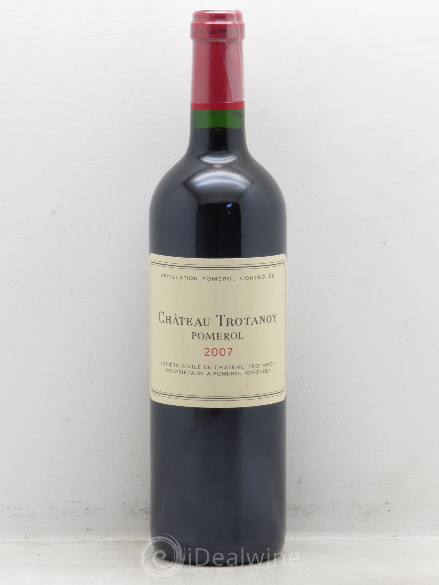 Château Trotanoy 2007 - Lot de 1 bouteille - 0