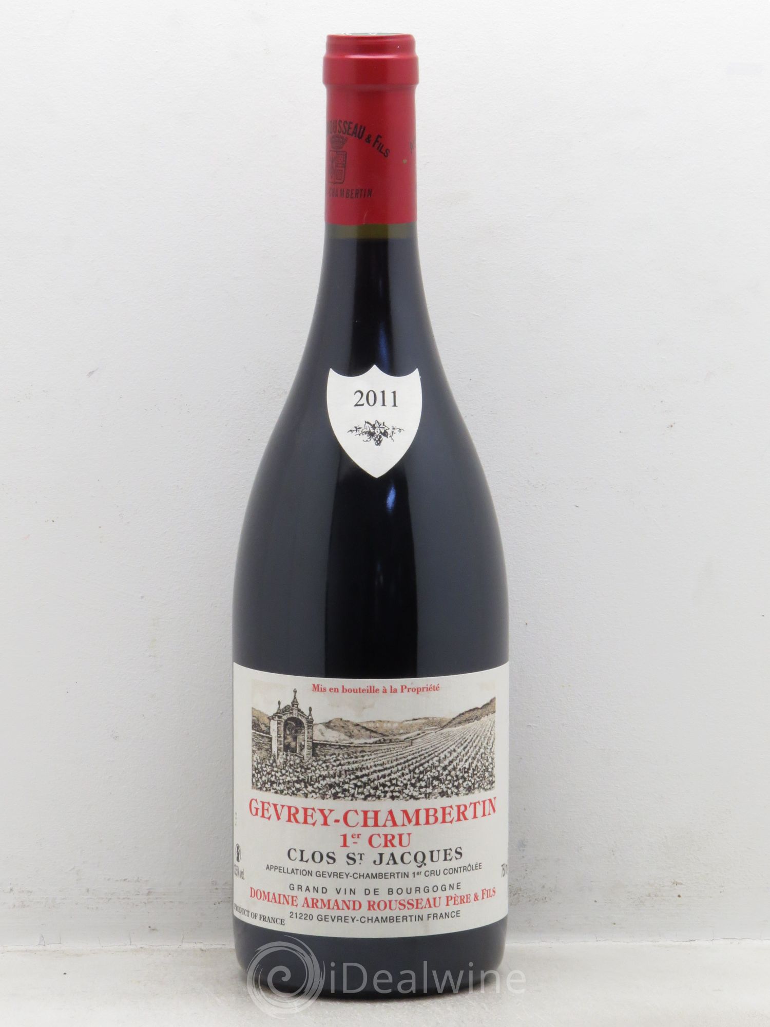 Gevrey-Chambertin 1er Cru Clos Saint-Jacques Armand Rousseau (Domaine) 2011 - Lot de 1 bouteille - 0