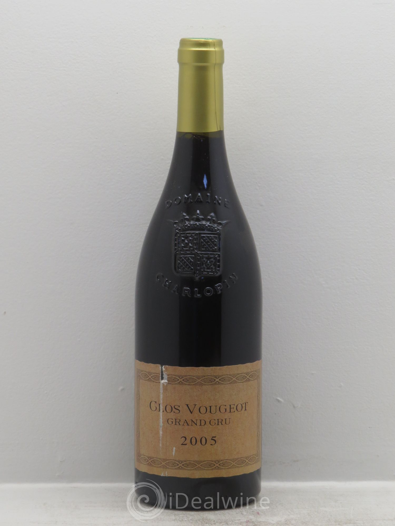 Clos de Vougeot Grand Cru Domaine Charlopin Parizot 2005 - Posten von 1 Flasche - 0