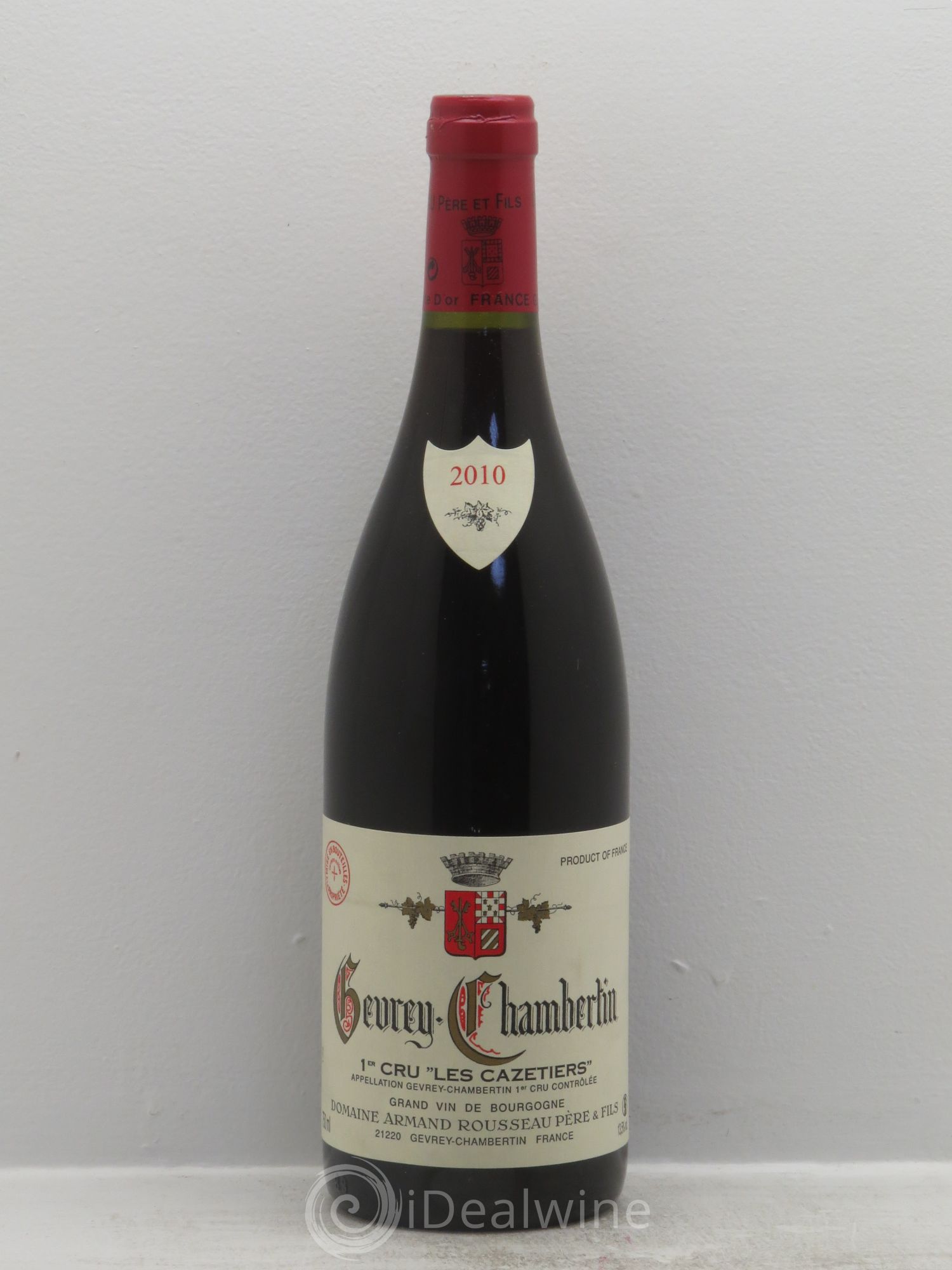 Gevrey-Chambertin 1er Cru Les Cazetiers Armand Rousseau (Domaine) 2010 - Lot de 1 bouteille - 0