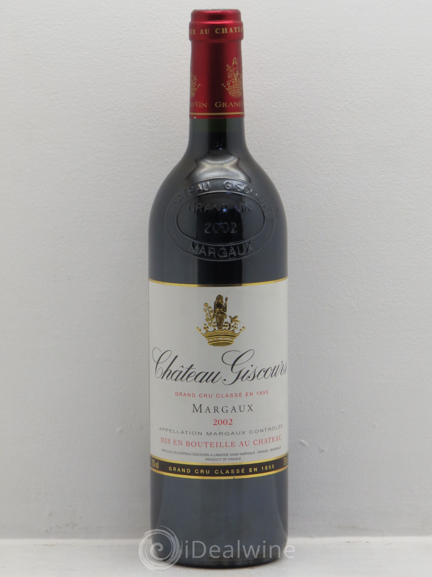 Château Giscours 3ème Grand Cru Classé 2002 - Lot de 1 bouteille - 0