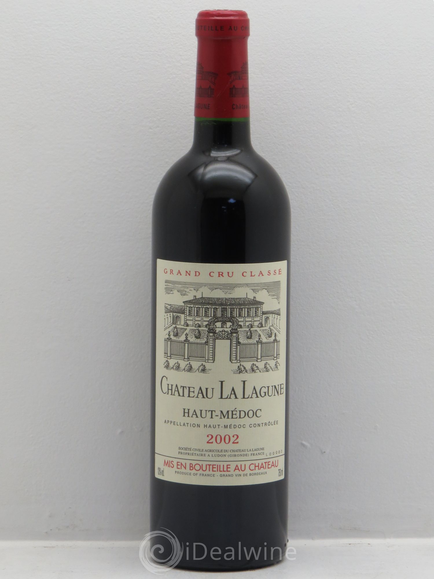 Château la Lagune 3ème Grand Cru Classé 2002 - Lot de 1 bouteille - 0