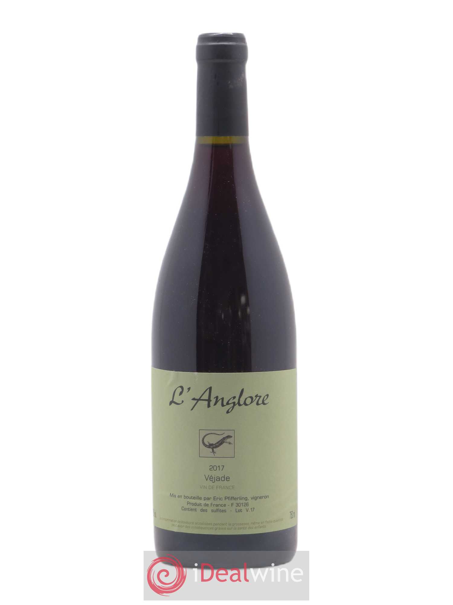 Vin de France Véjade L'Anglore 2017 - Lot de 1 bouteille - 0