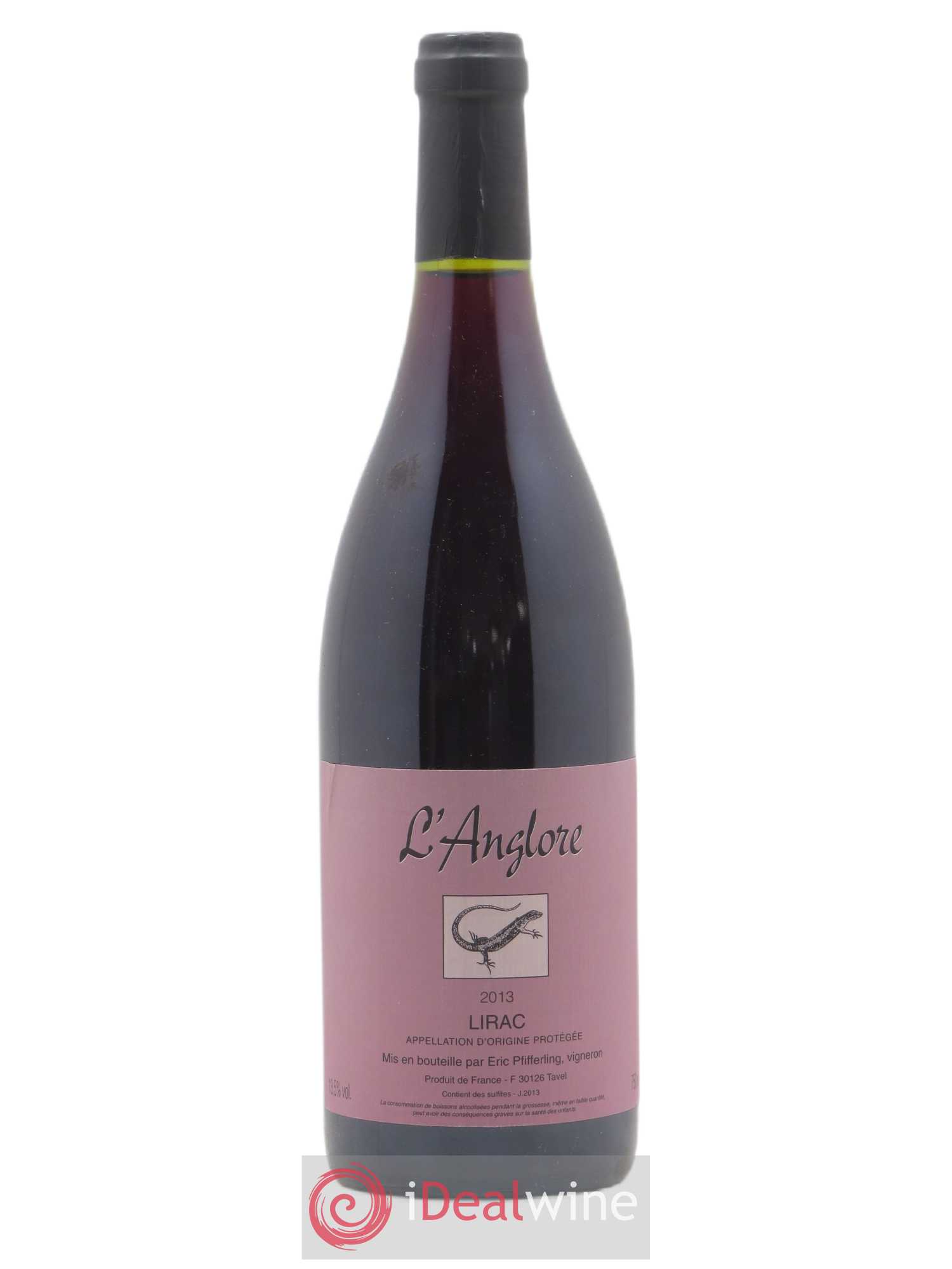 Lirac L'Anglore 2013 - Lot de 1 bouteille - 0