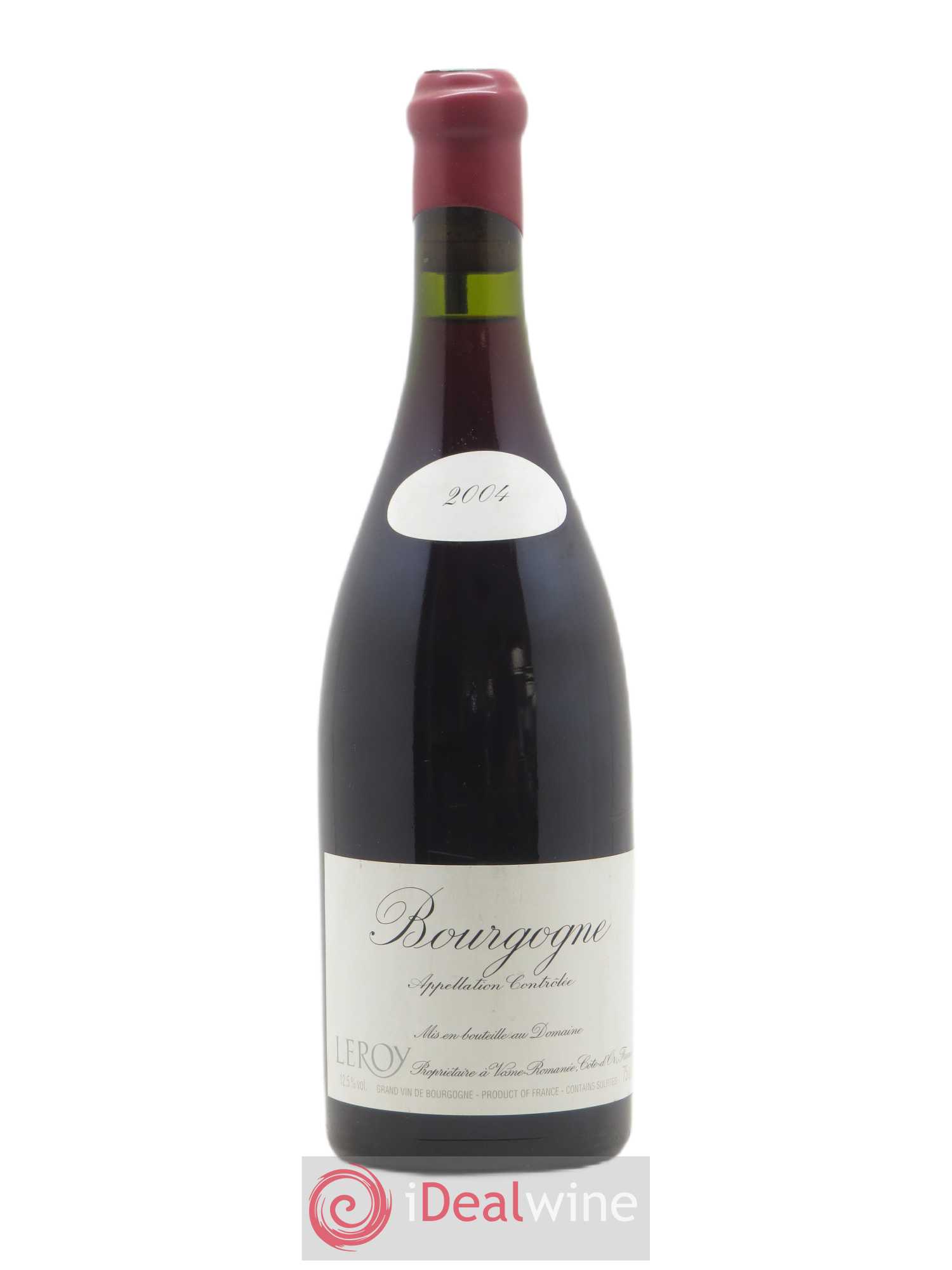 Bourgogne Leroy (Domaine) 2004 - Lot de 1 bouteille - 0