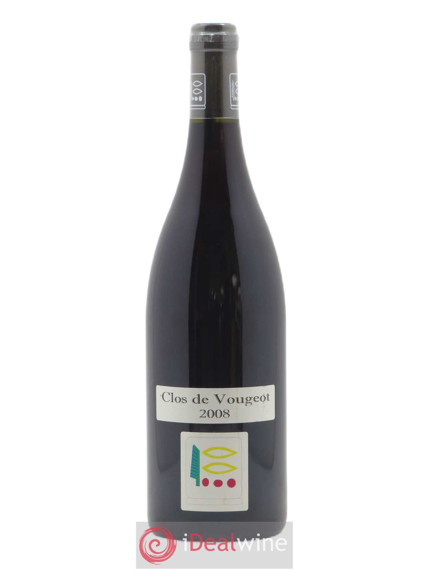Clos de Vougeot Grand Cru Prieuré Roch 2008 - Lot de 1 bouteille - 0